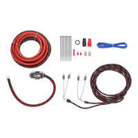 V12 Amp Kit with RCA | 4 AWG | 2400W