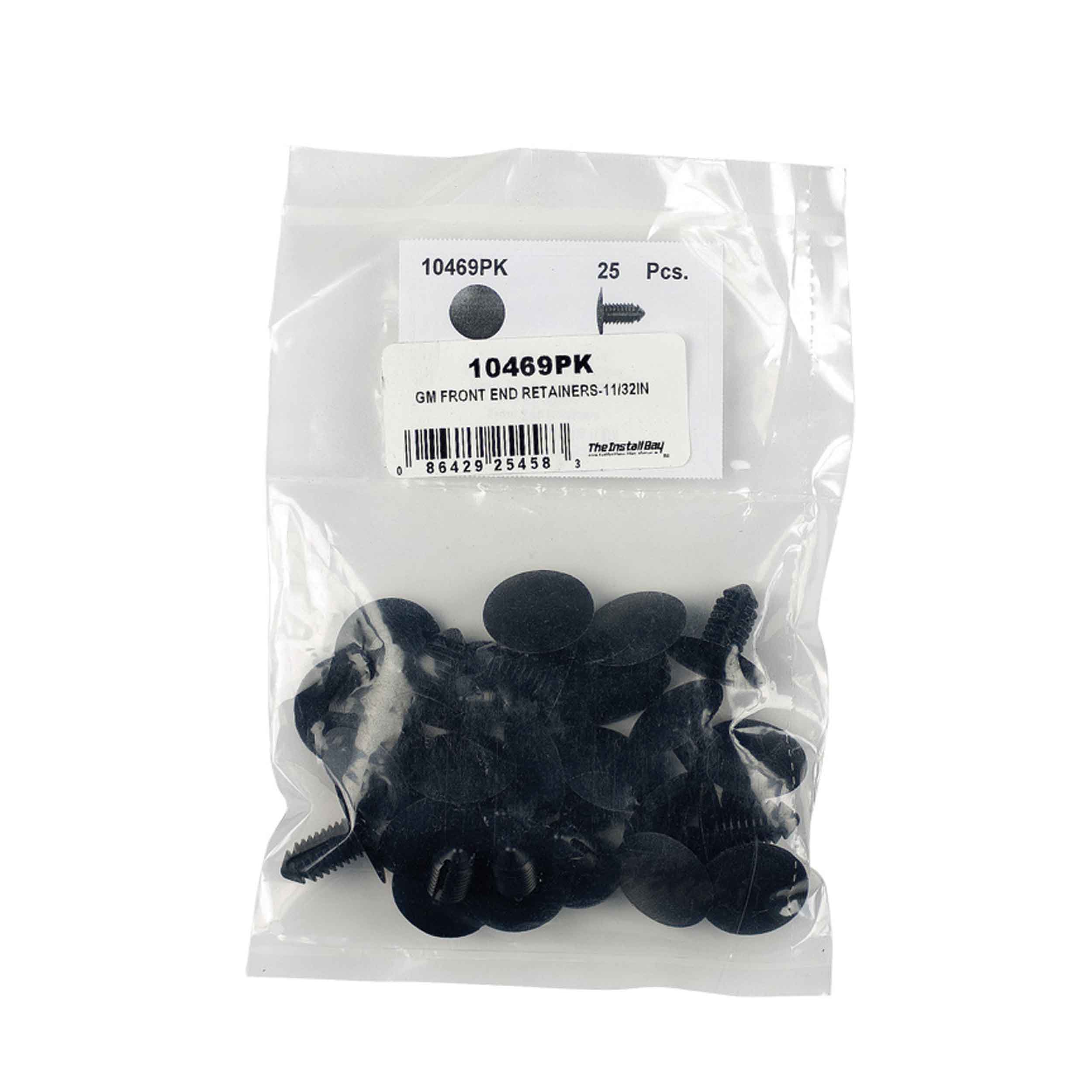 GM Front End Retainers 11/32in - 25/Bag