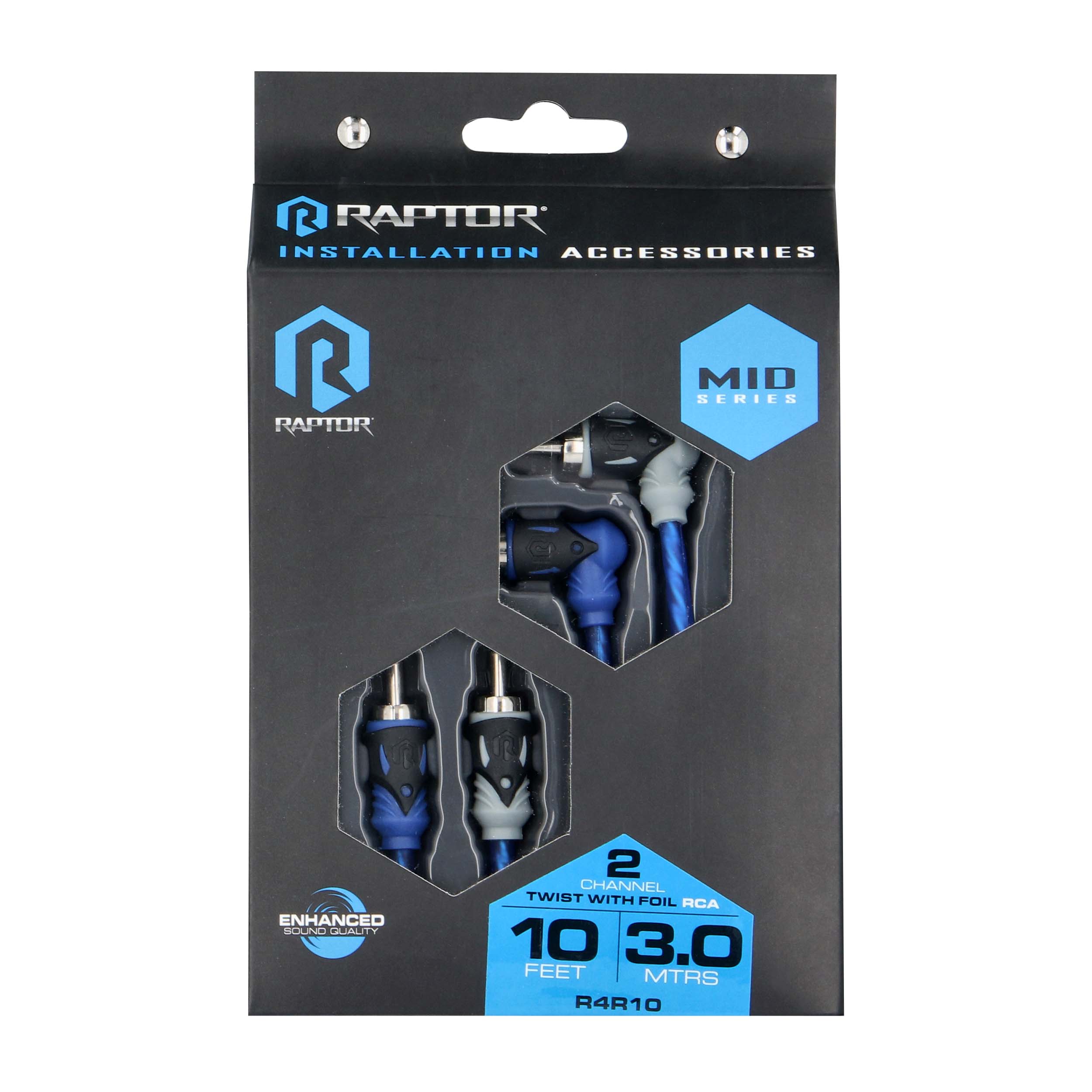 RCA 2-Channel Audio Cable - Mid Series 10 Feet