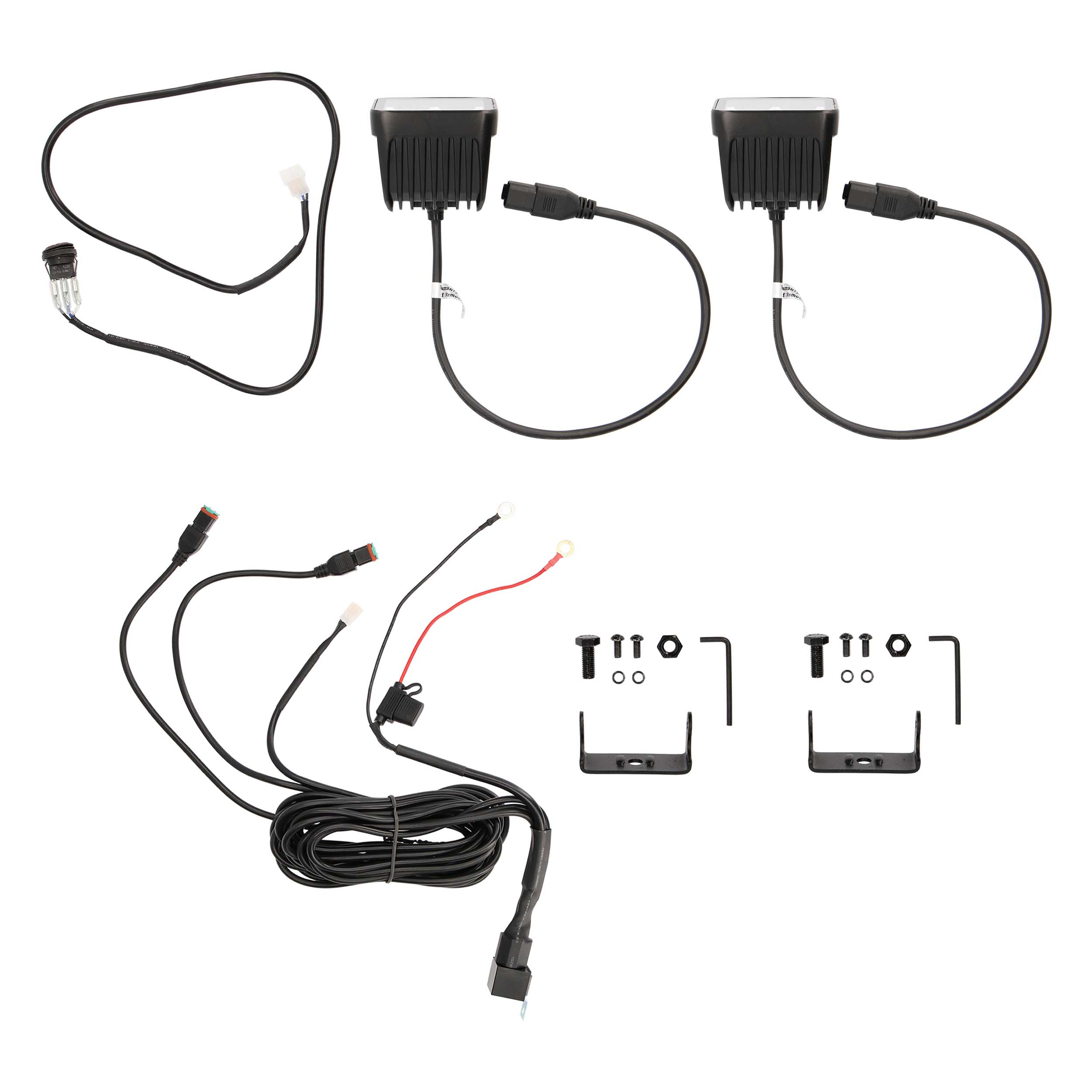 Blackout 3" - 4 LED Flood Cube - 2 Pack