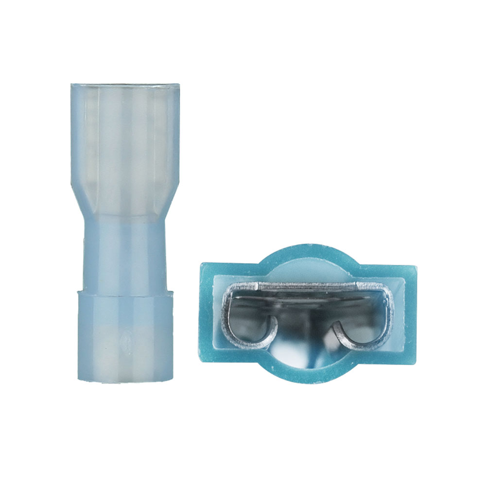 Blue Nylon Female Quick Disconnect 16-14 Gauge .187