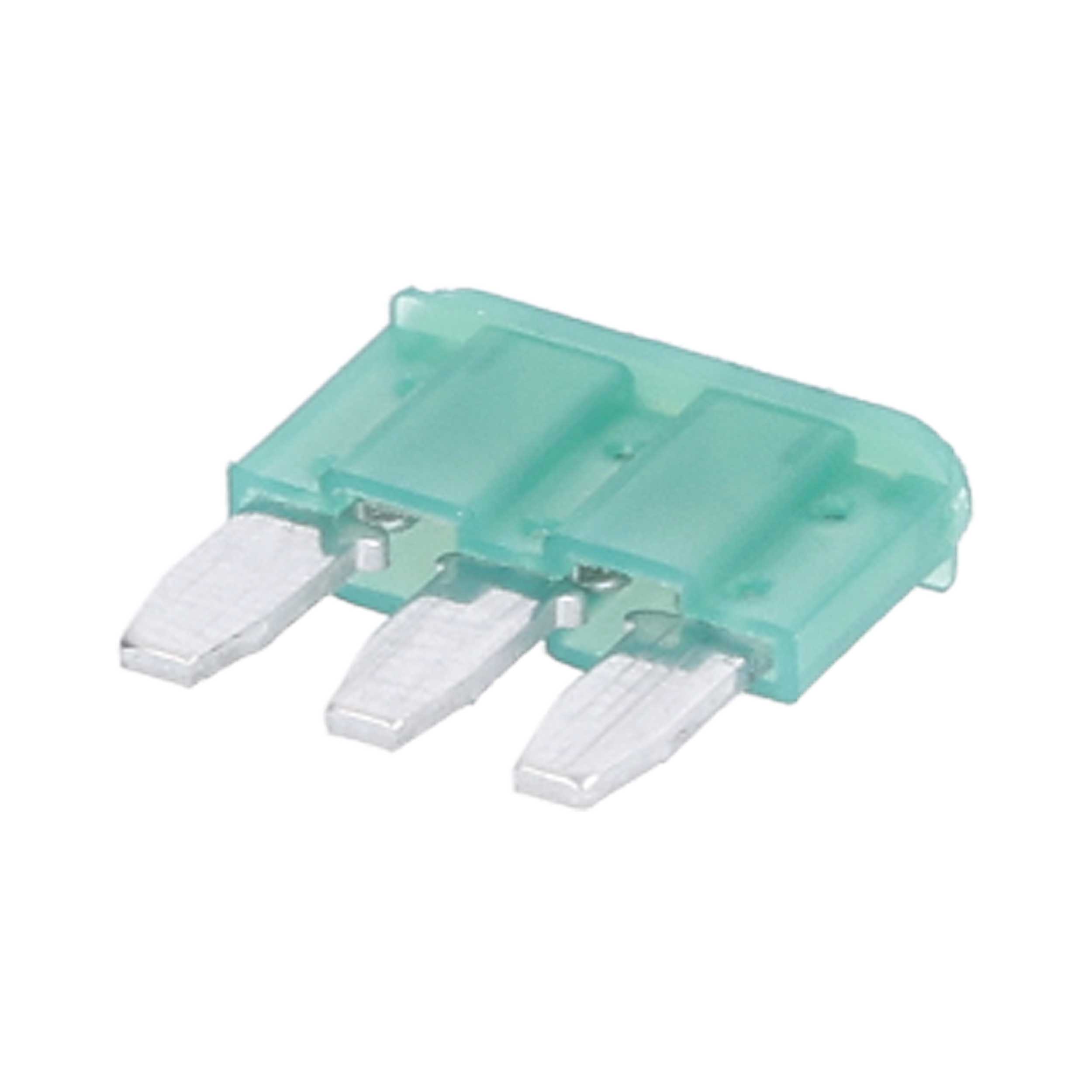 15 AMP ATL DUAL CIRCUIT MICRO FUSES - 5 PACK