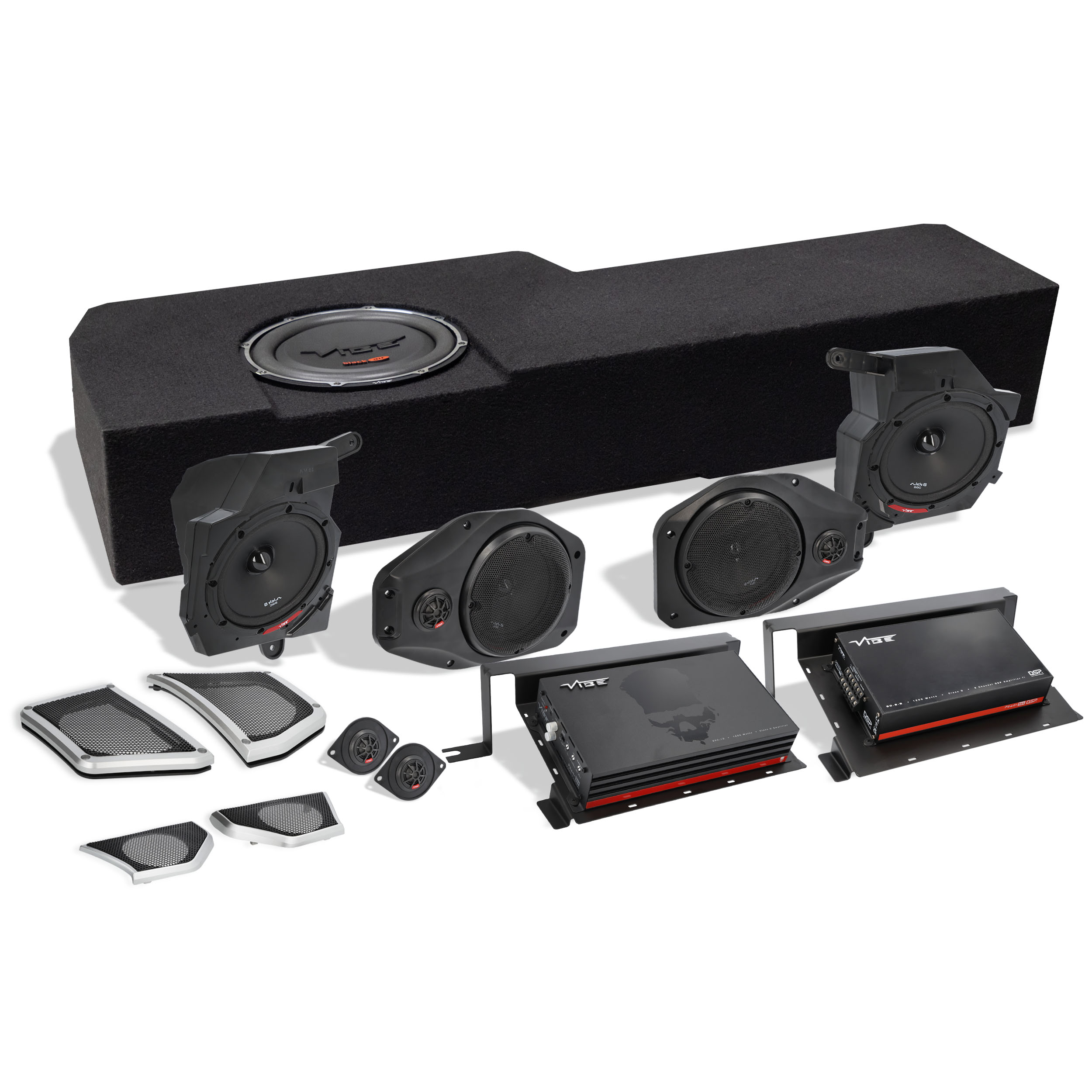 AUDIO KIT – FITS SELECT Jeep® JT 2020-2023 (AMPLIFIED)