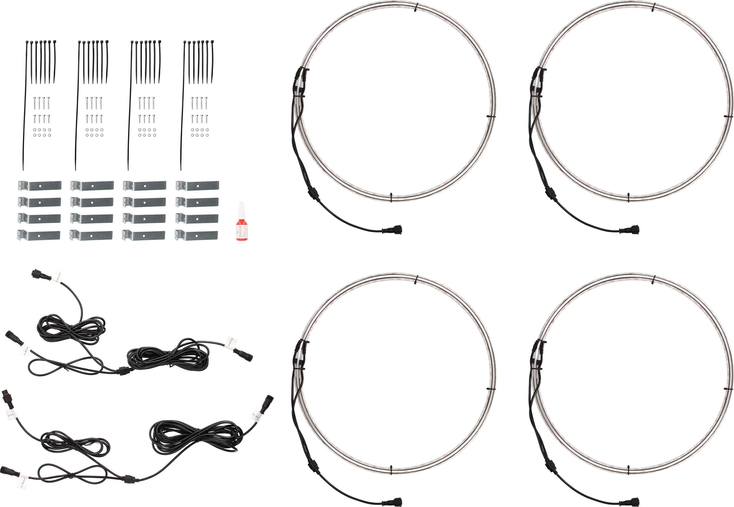 17" Wheel Light Set For RGBW-CB1