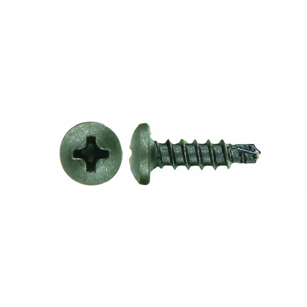 Phillips Pan Head Tek Screw #8 x 3/4 Inch - Box of 500