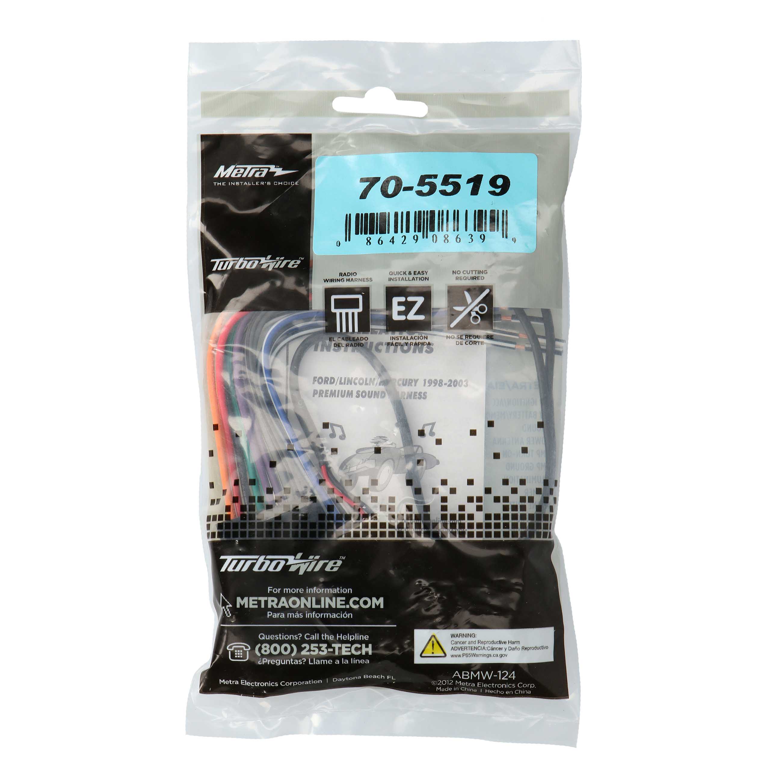 Amp Integration Harness - Fits Ford 1998-2008