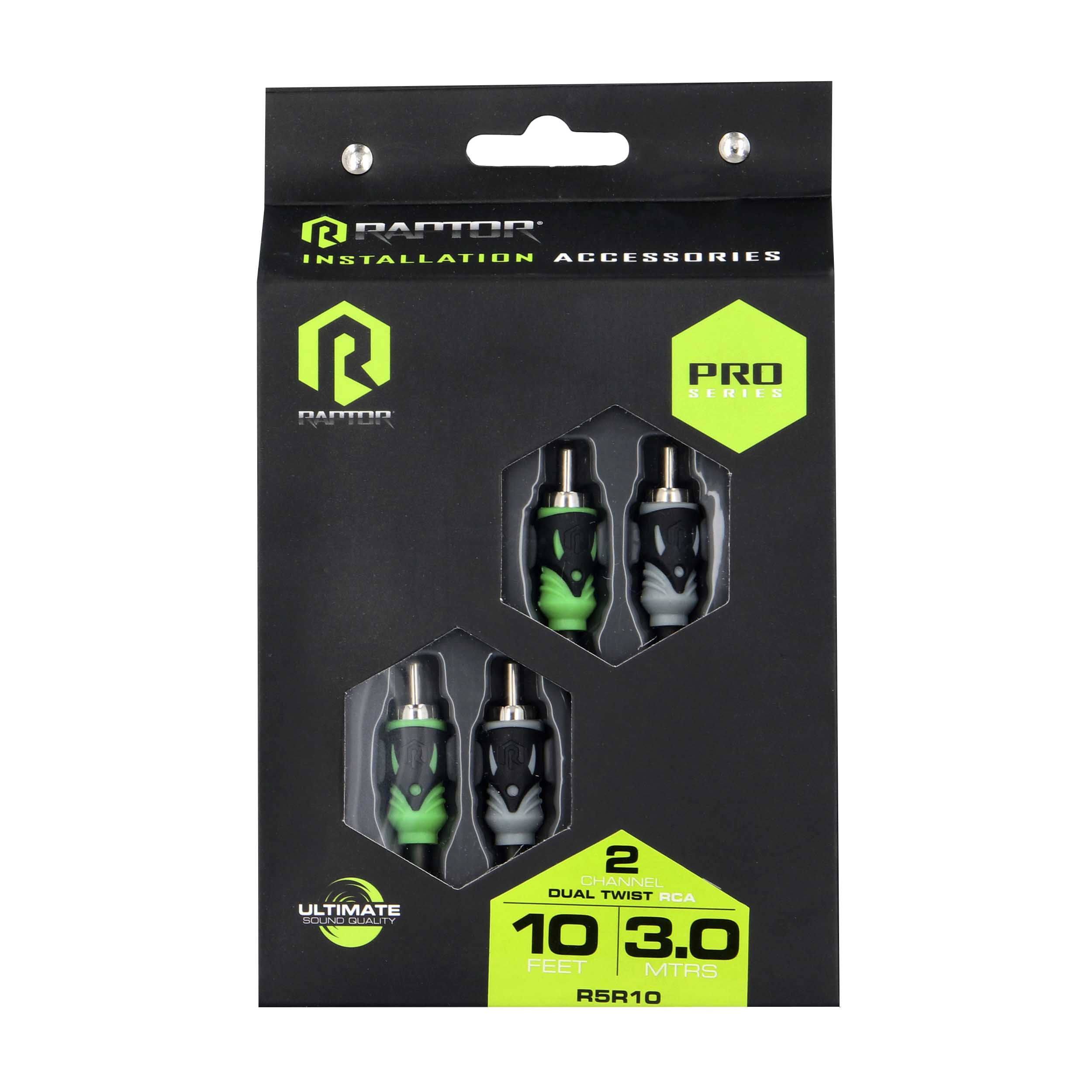 RCA 2-Channel Audio Cable - Pro Series 10 Feet