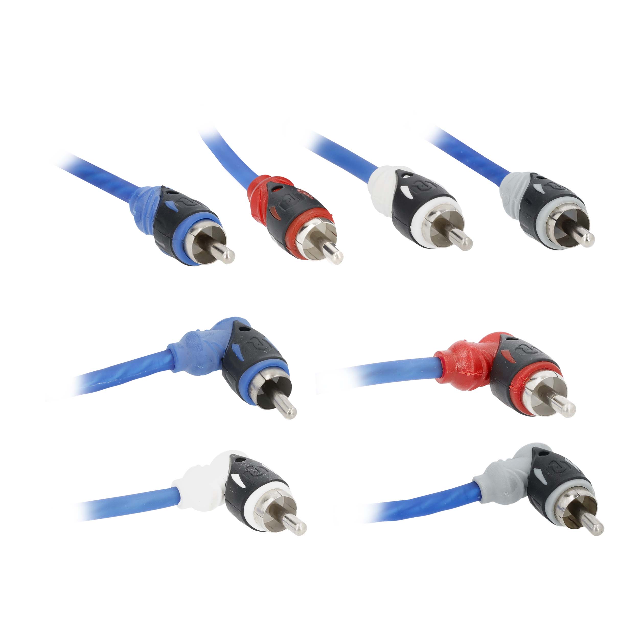 RCA 4-Channel Audio Cable - Mid Series 17 Feet