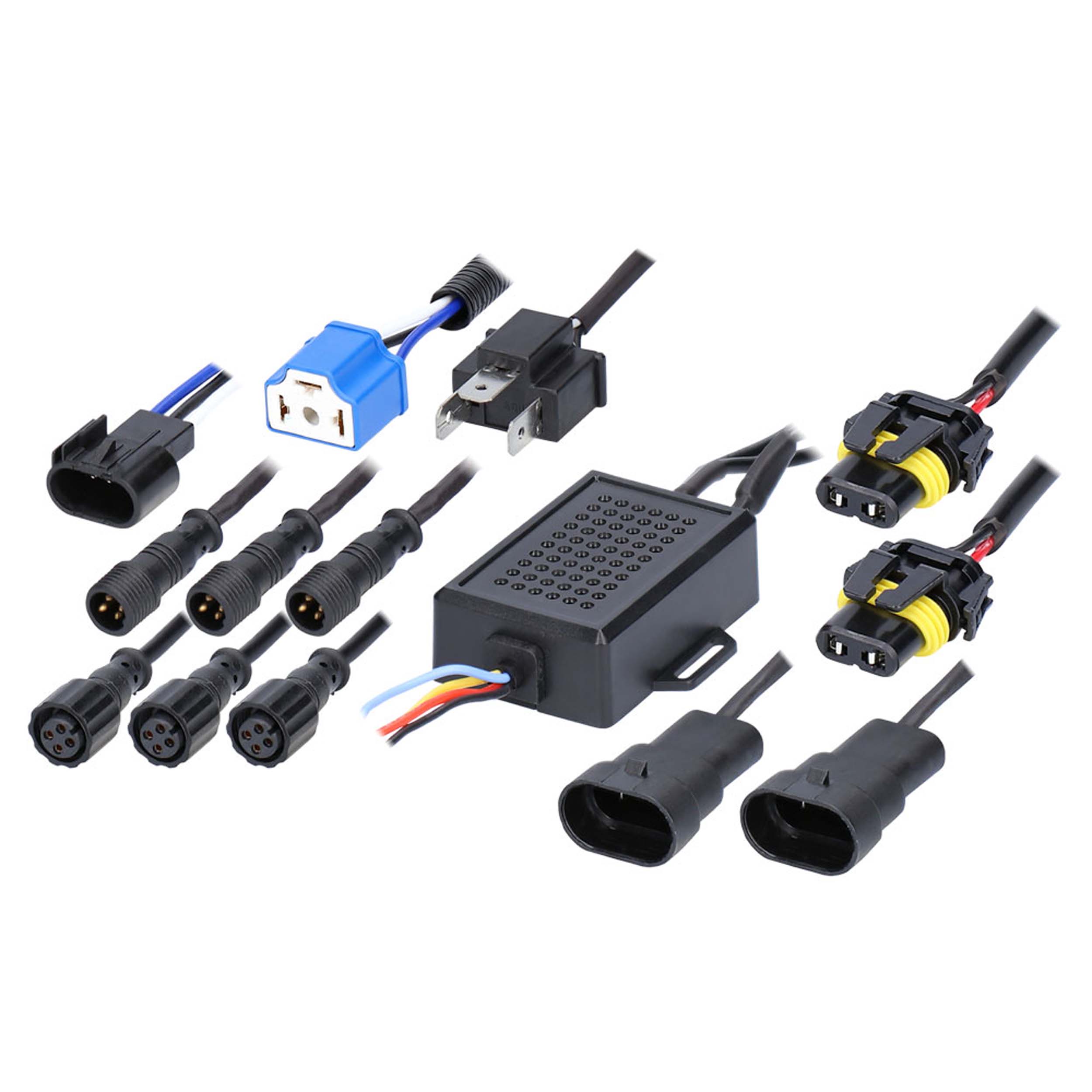 Round Motorcycle Headlight - 7 Inch/4.5 Inch