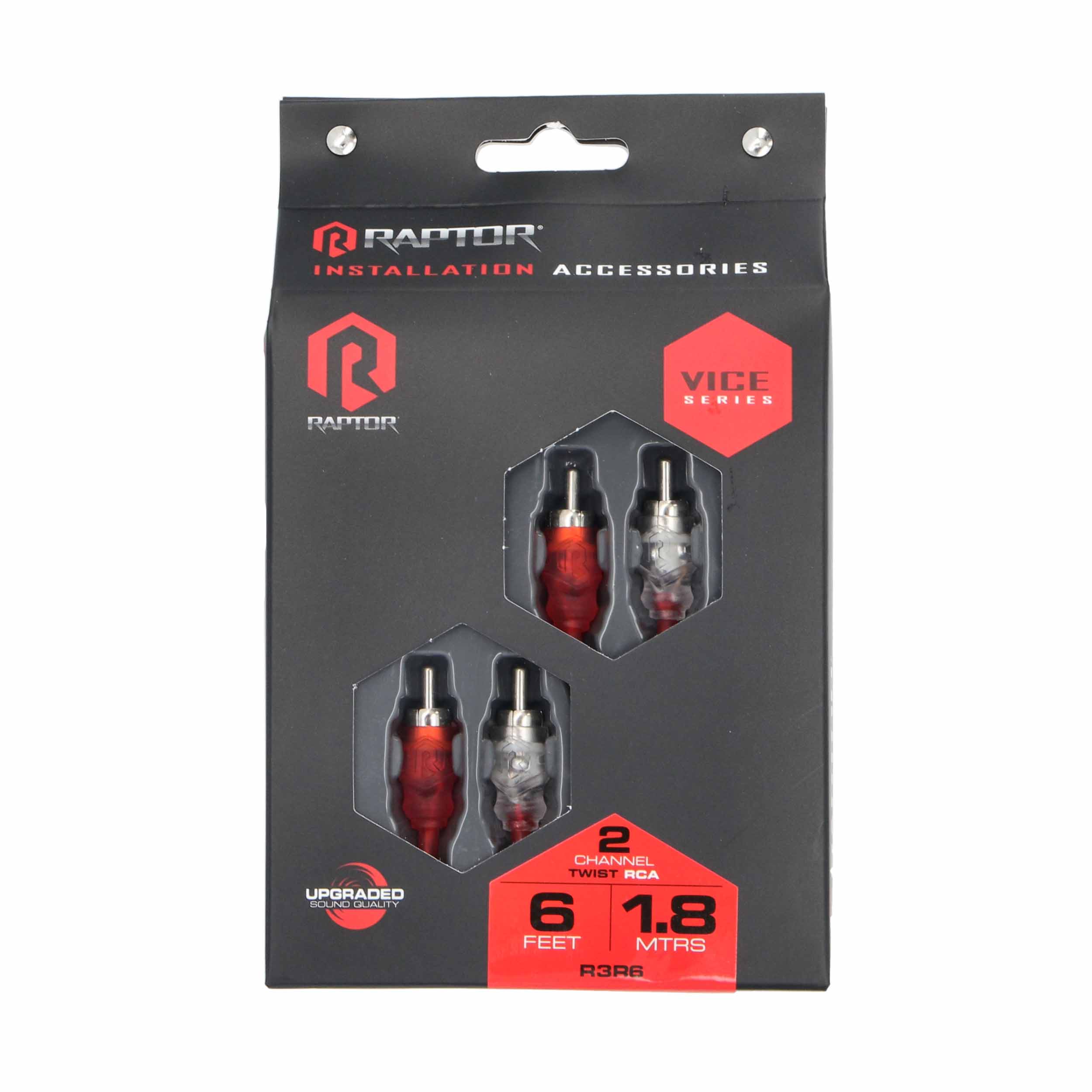 RCA 2-Channel Audio Cable - Vice Series 6 Feet