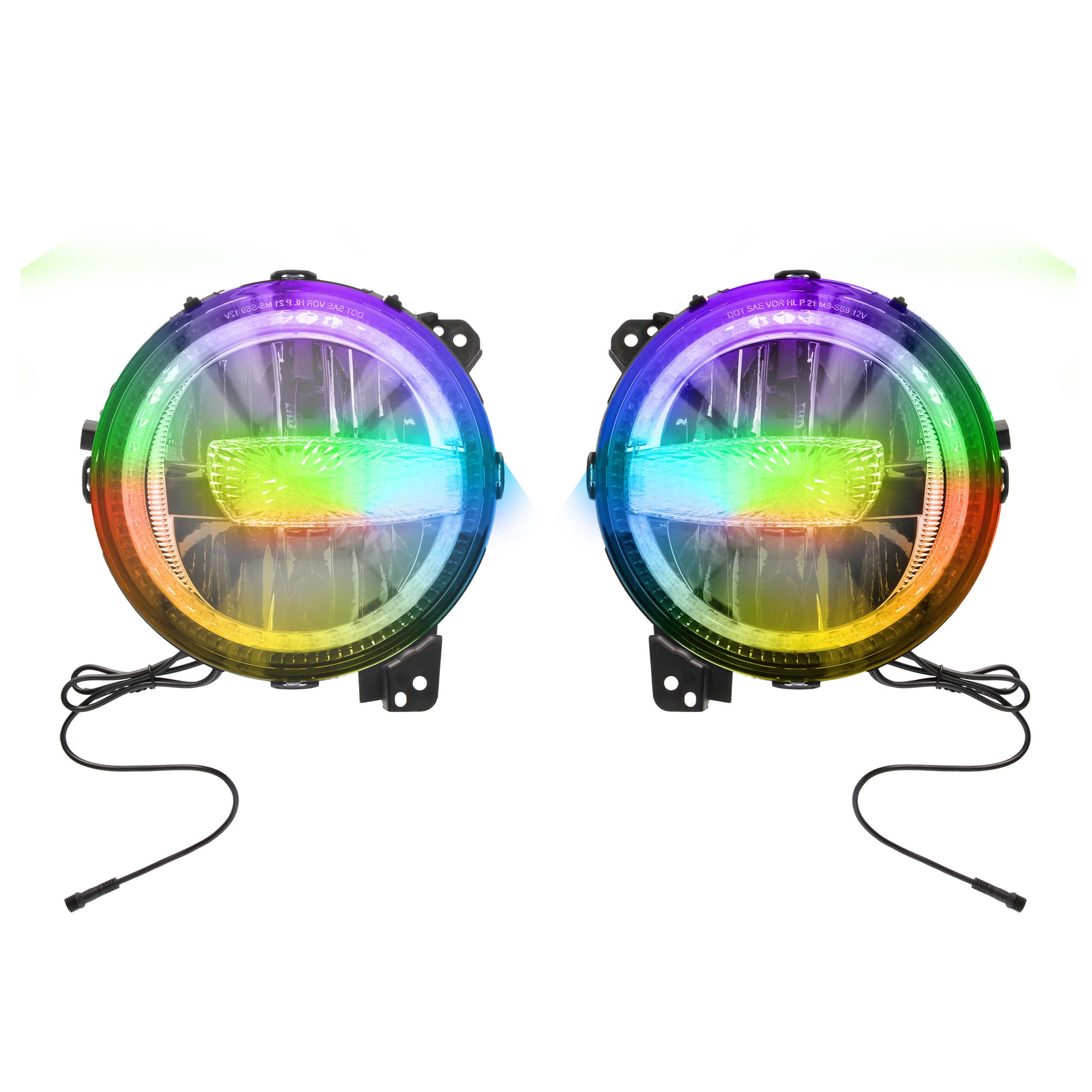 9" Premium Chasing LED Headlights - Fits select Jeeps®