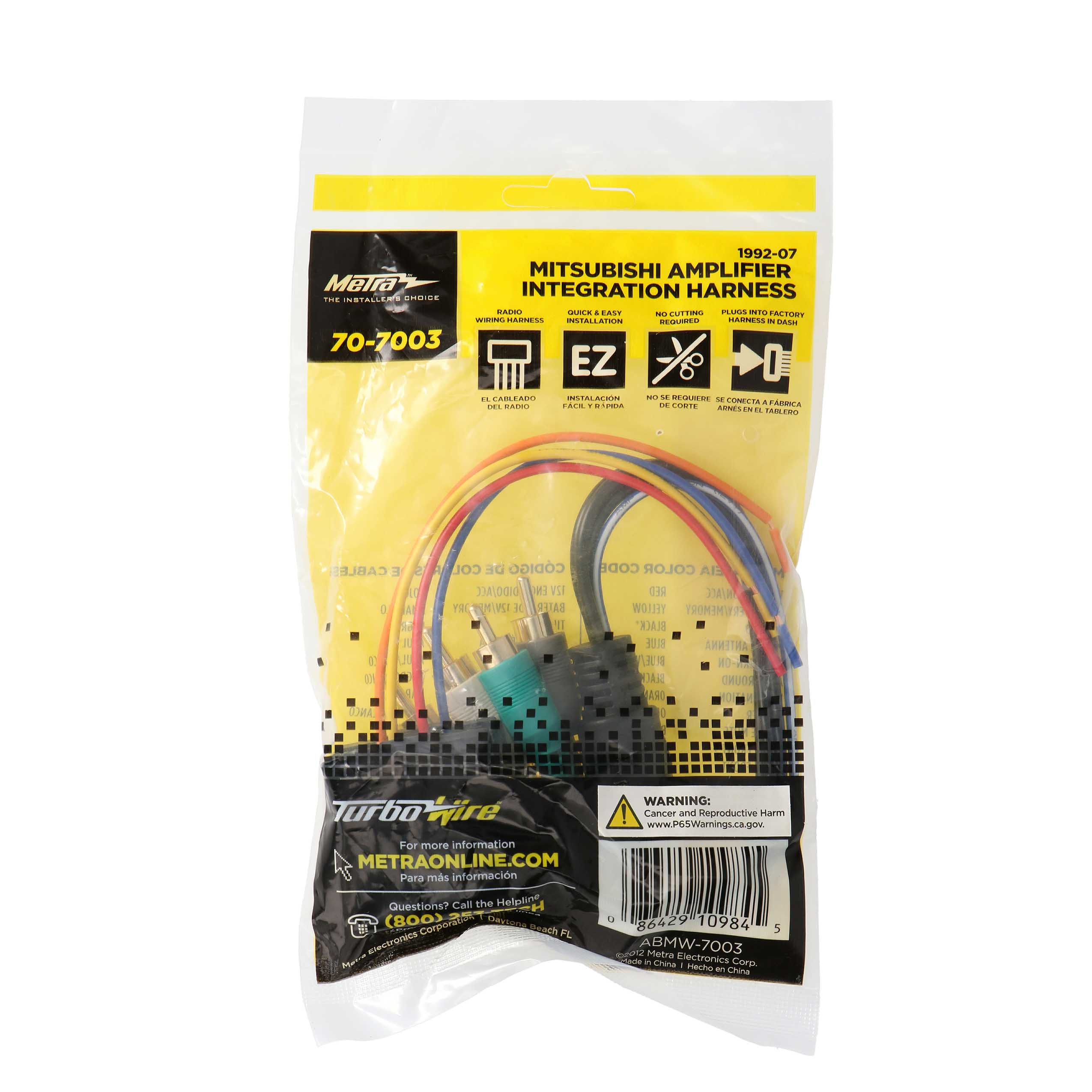 Amp Integration Harness - Fits Mitsubishi 1994-2007