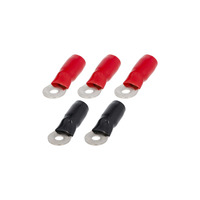 V8 Ring Terminal | 4 AWG | 1/4 in. | 5 Pack