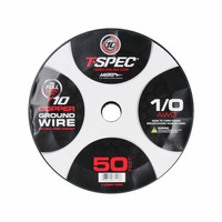 V10 OFC Tinned Ground Wire | 1/0 AWG | 50 ft. | Black