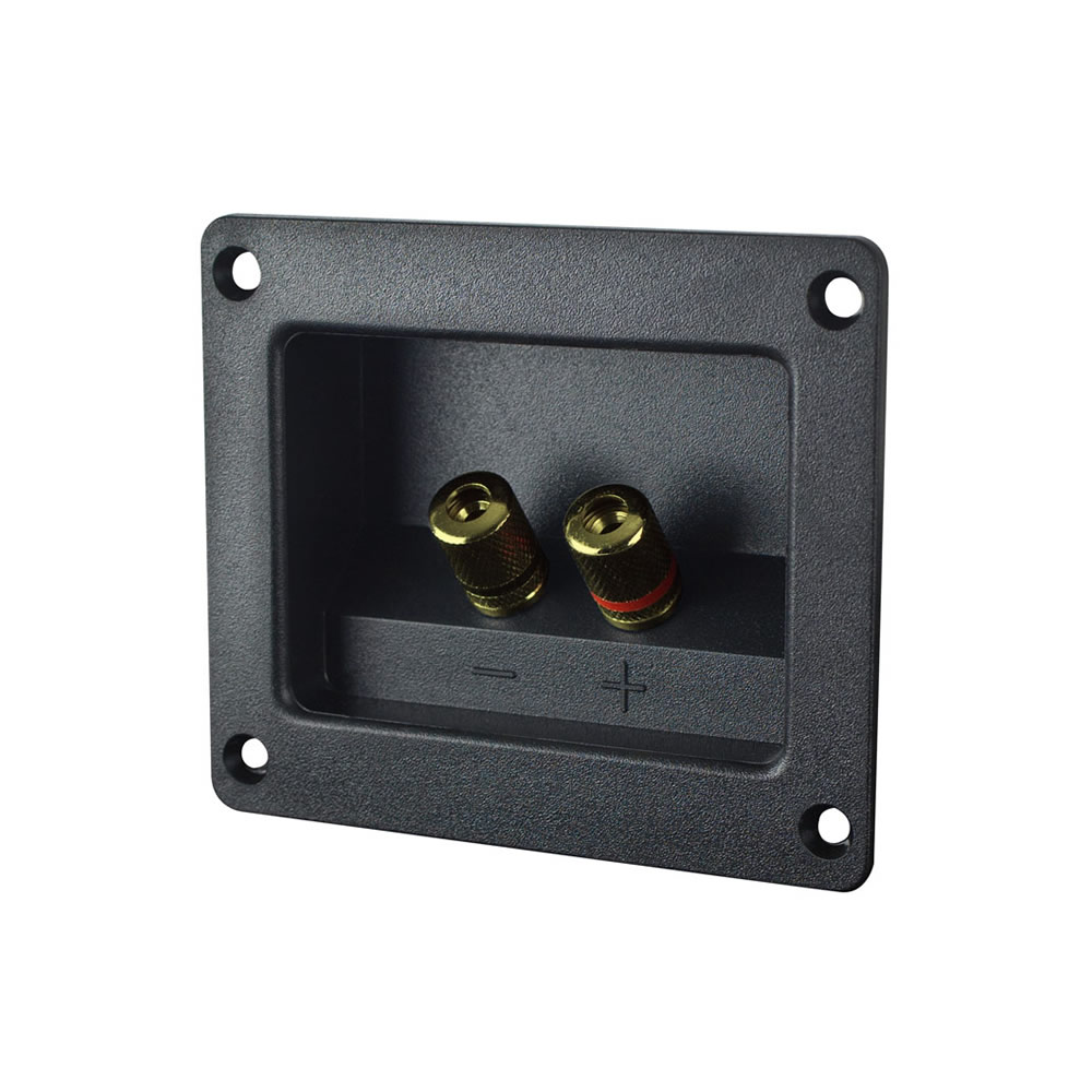 Terminal Cup 2 inch Square Binding Post Gold - Each