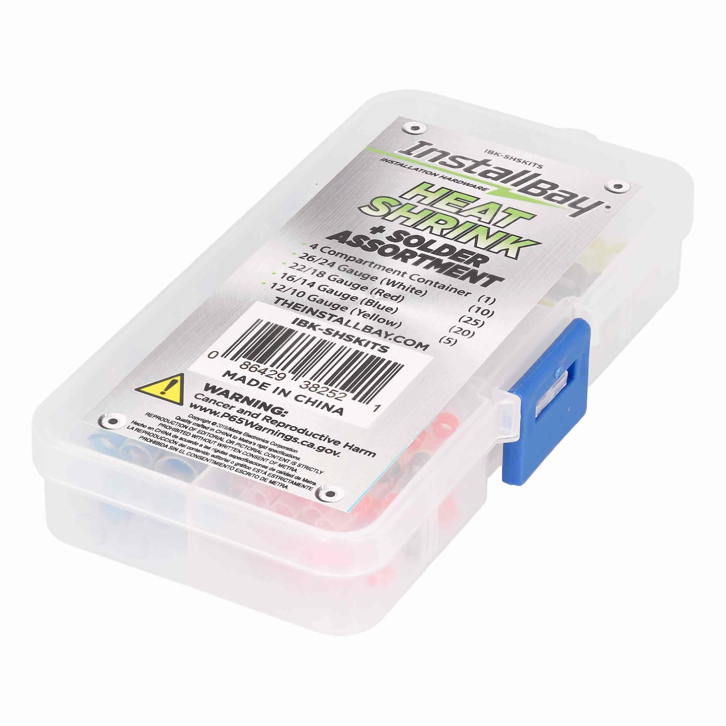 60 Piece Butt Connector Kit -  Includes Solder