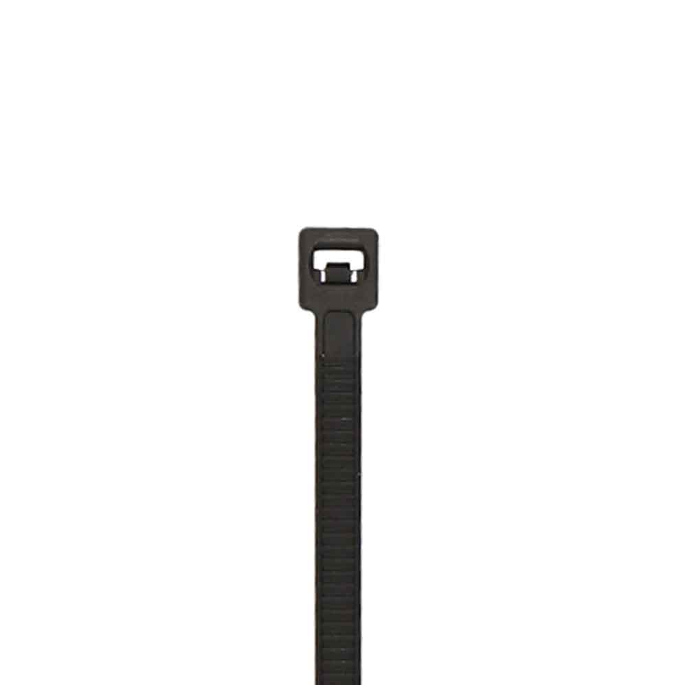 Black Cable Tie - 8 Inch, Package of 100