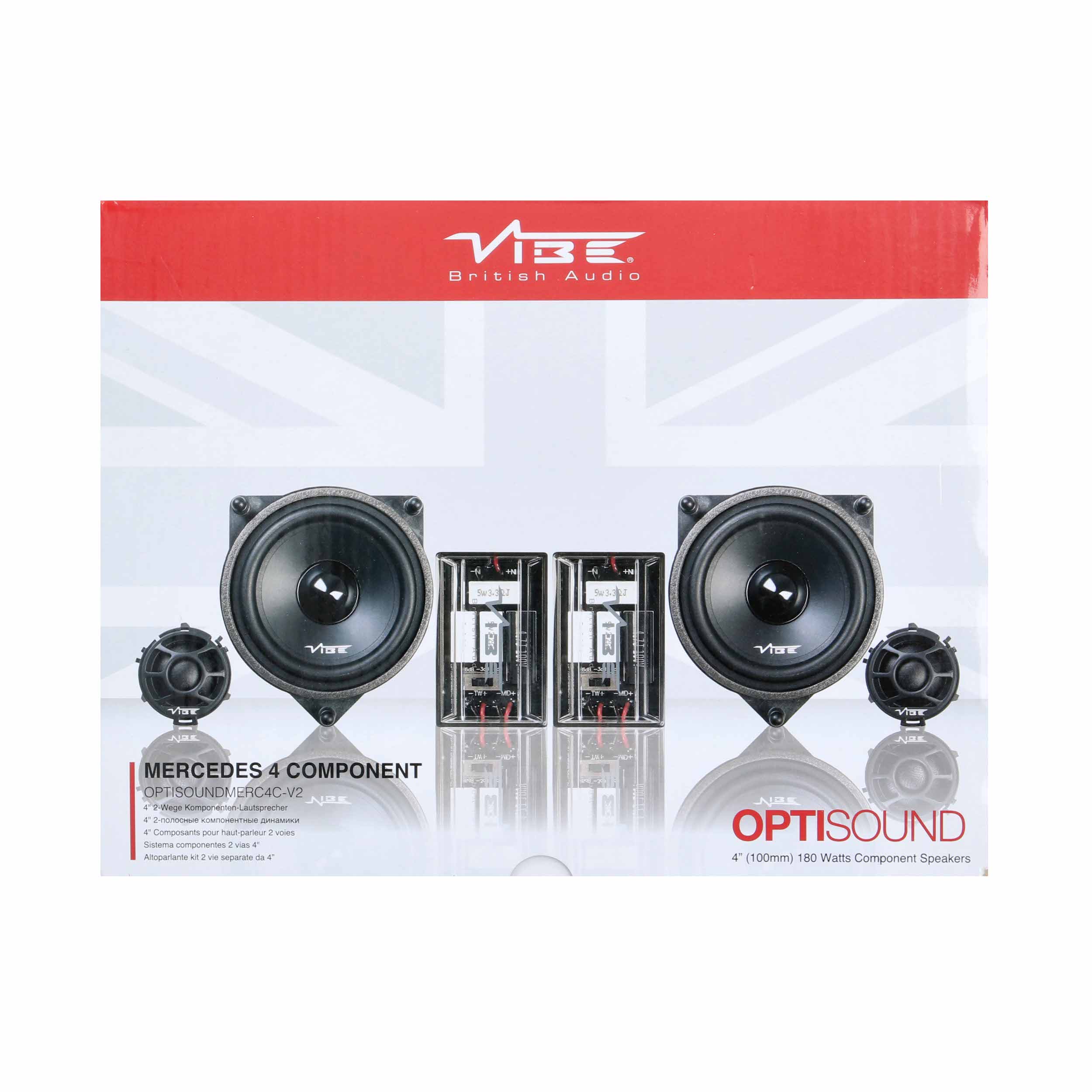 Plug-N-Play Component Speaker Kit - Fits Select Mercedes