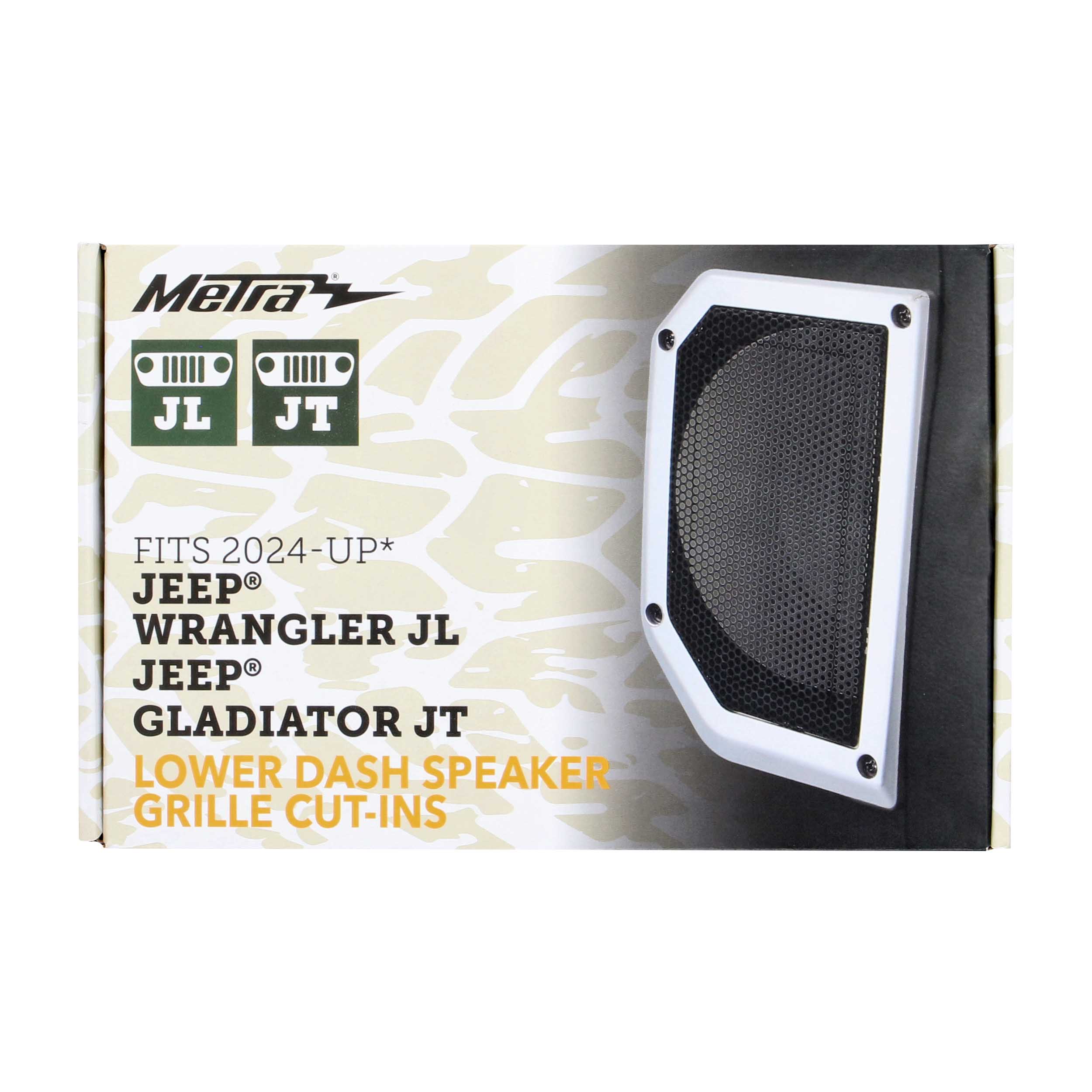 Lower Dash Speaker Grille Fits Select Jeep® 2024-2025