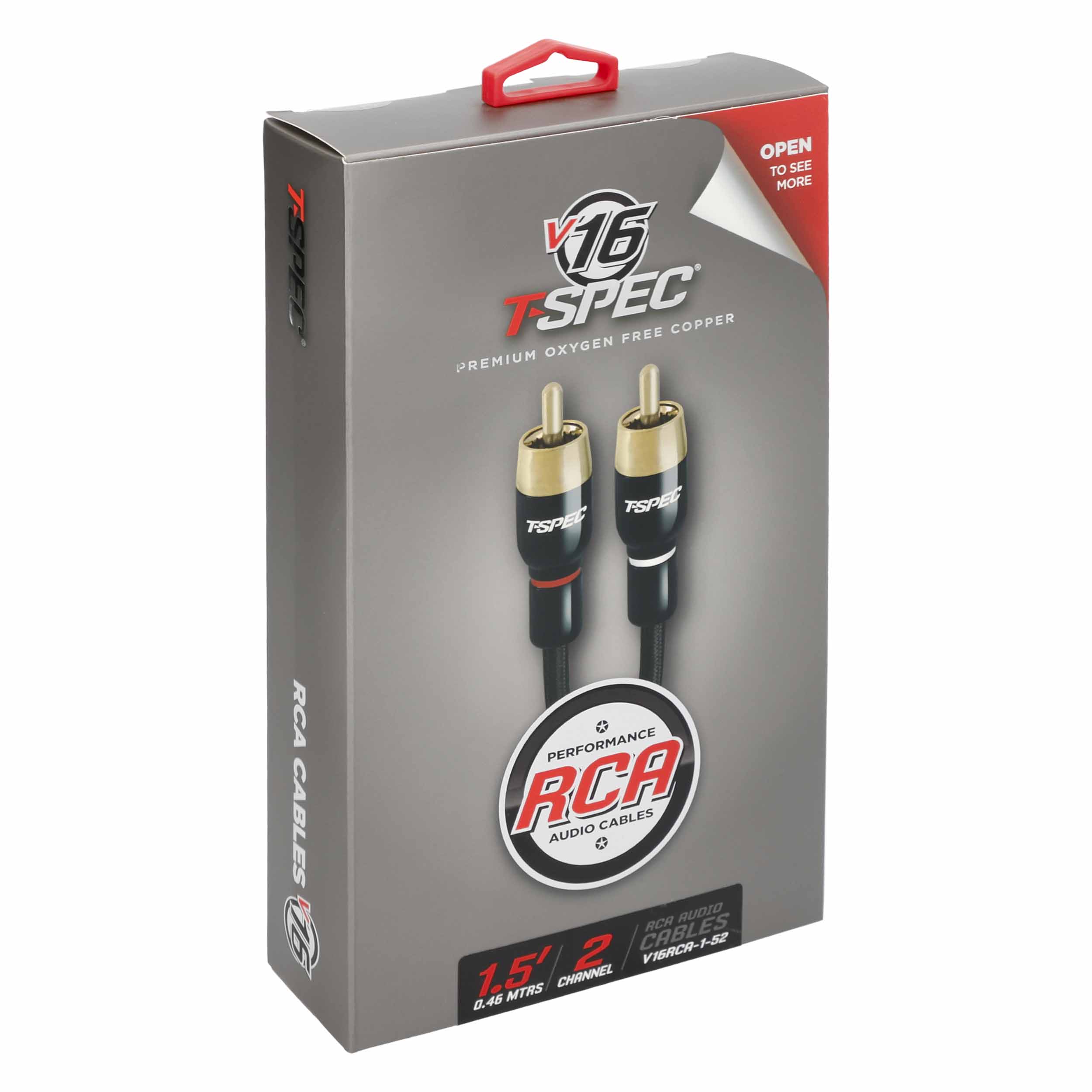V16 Series RCA Audio Cables - 1.5 Feet