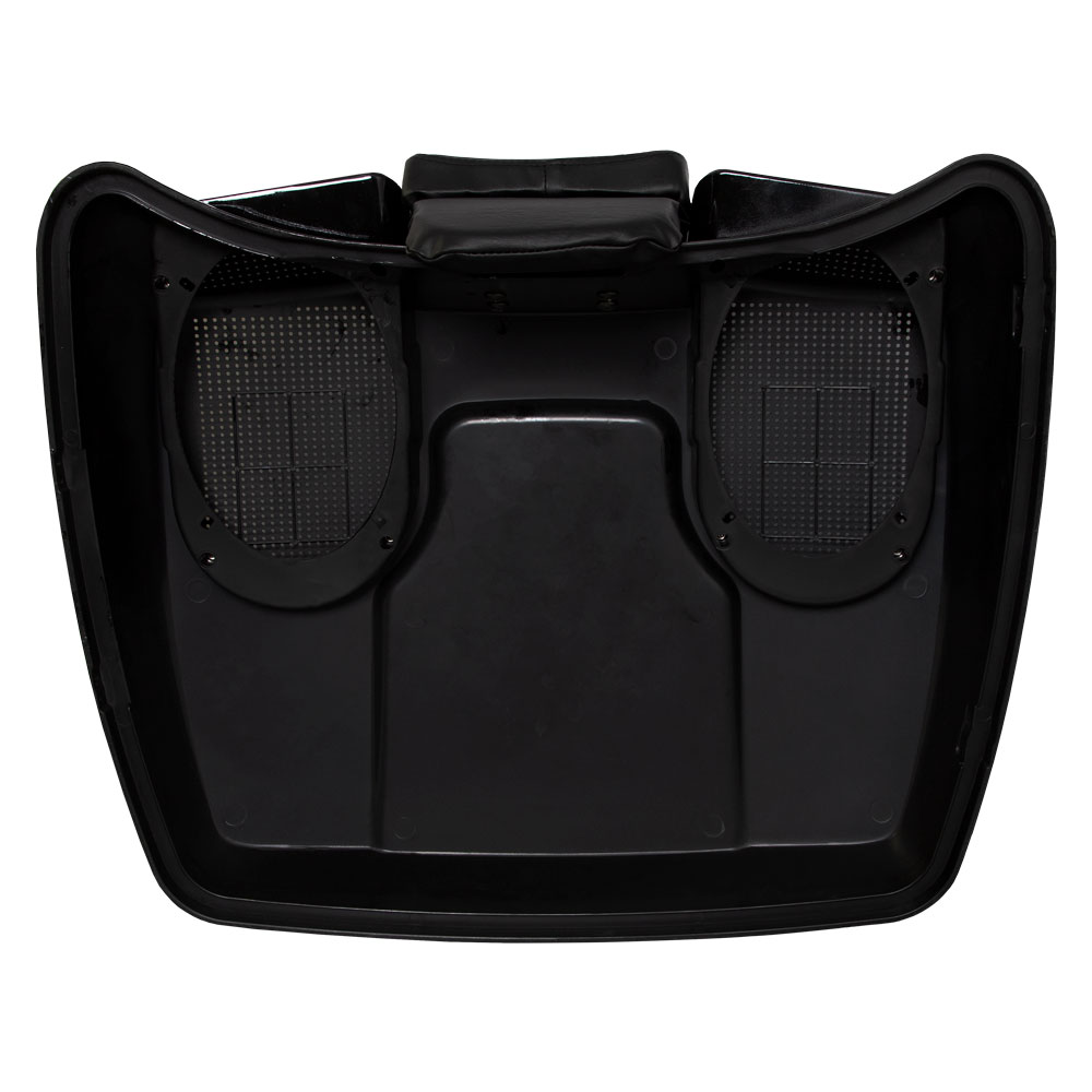 Tour-Pak style Lid with Speaker Adapters - Fits Select Harle