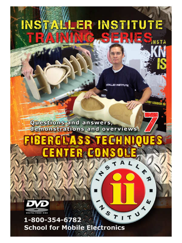 DVD 7 - Fiberglass Techniques Center Console - 64 Min