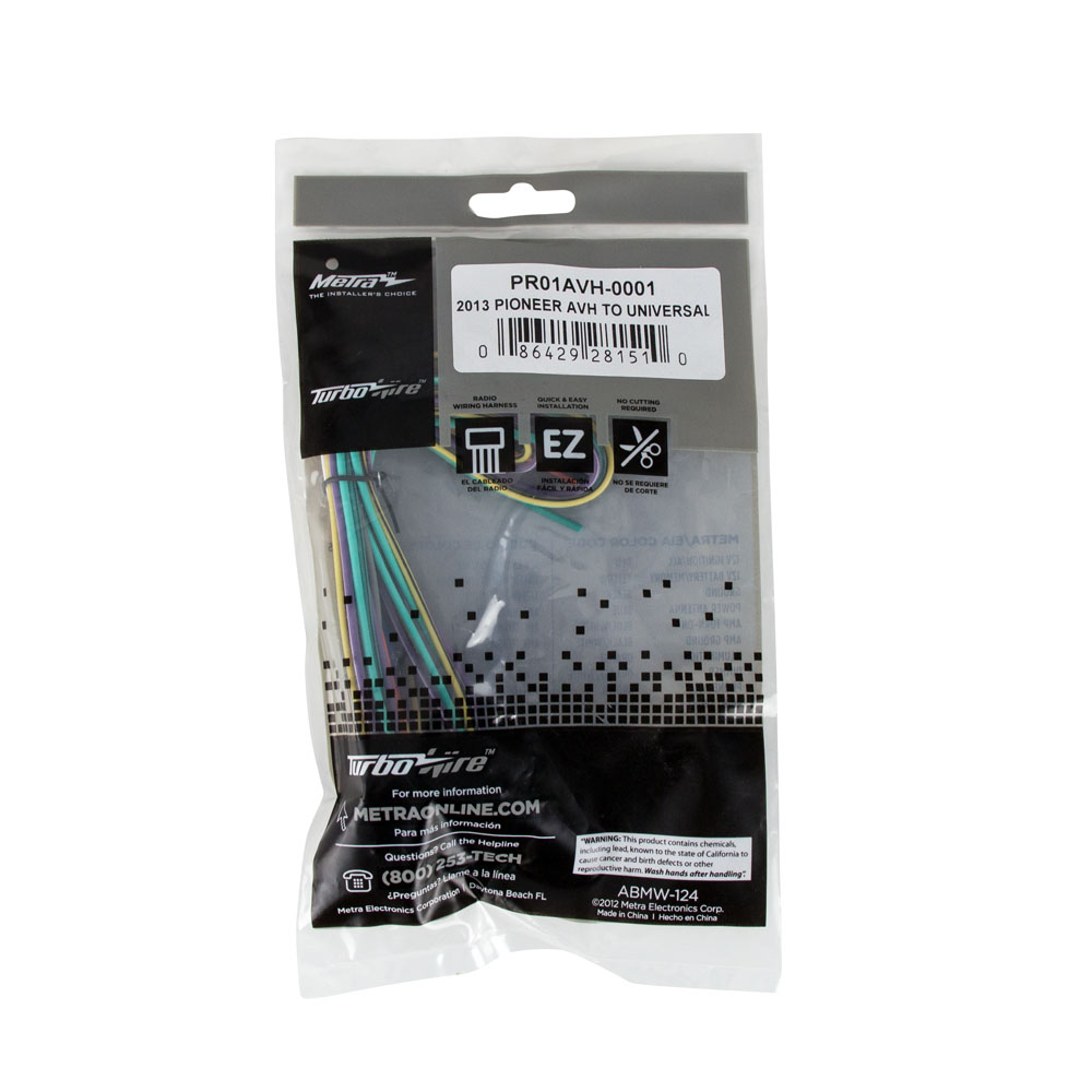 2013 PIONEER AVH TO UNIVERSAL