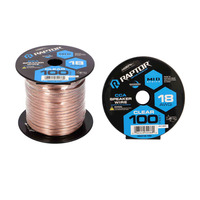 Vice Series CCA Speaker Wire | 18GA | 100 ft. | Clear
