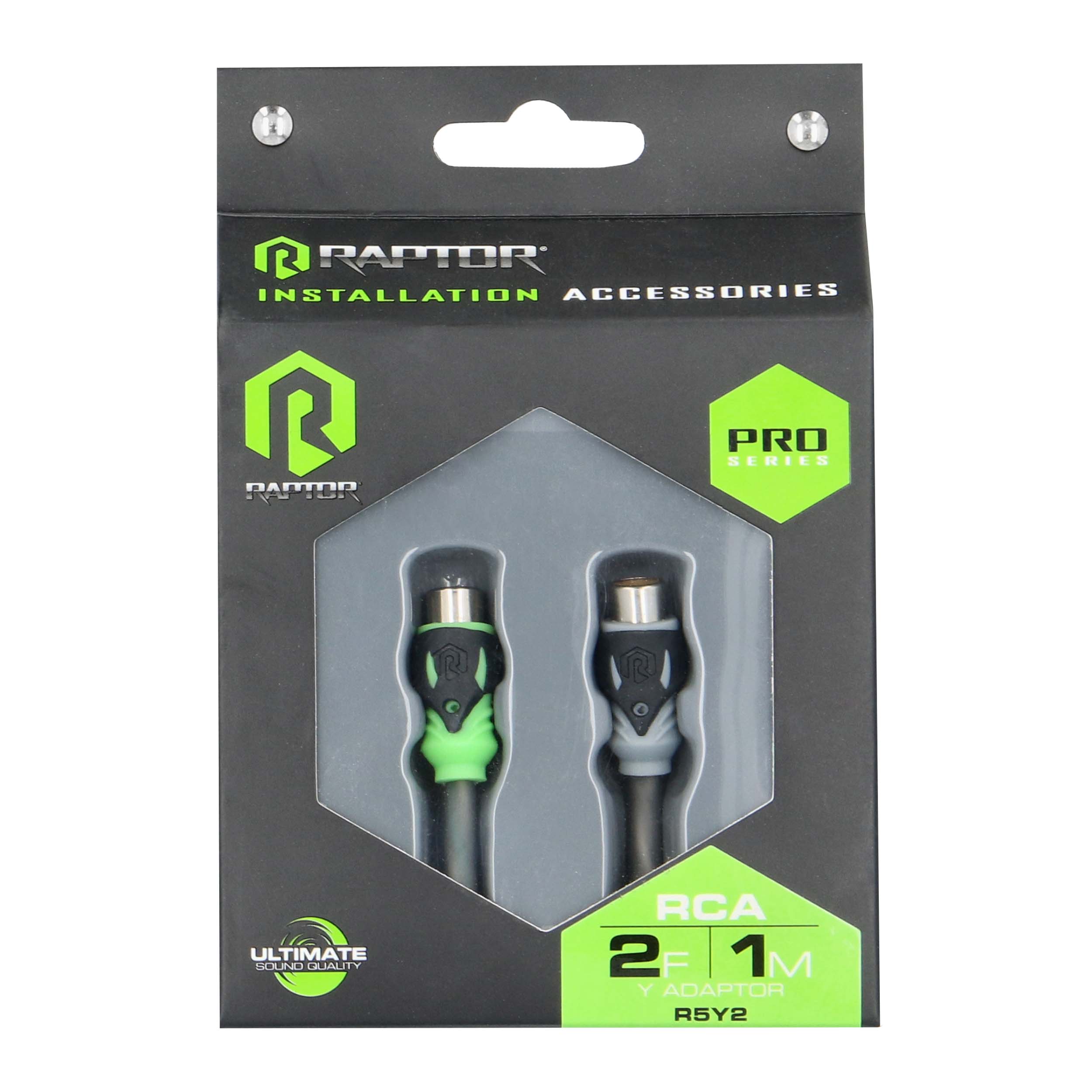 RCA 2-Channel Audio Cable - Pro Series 2F-1M