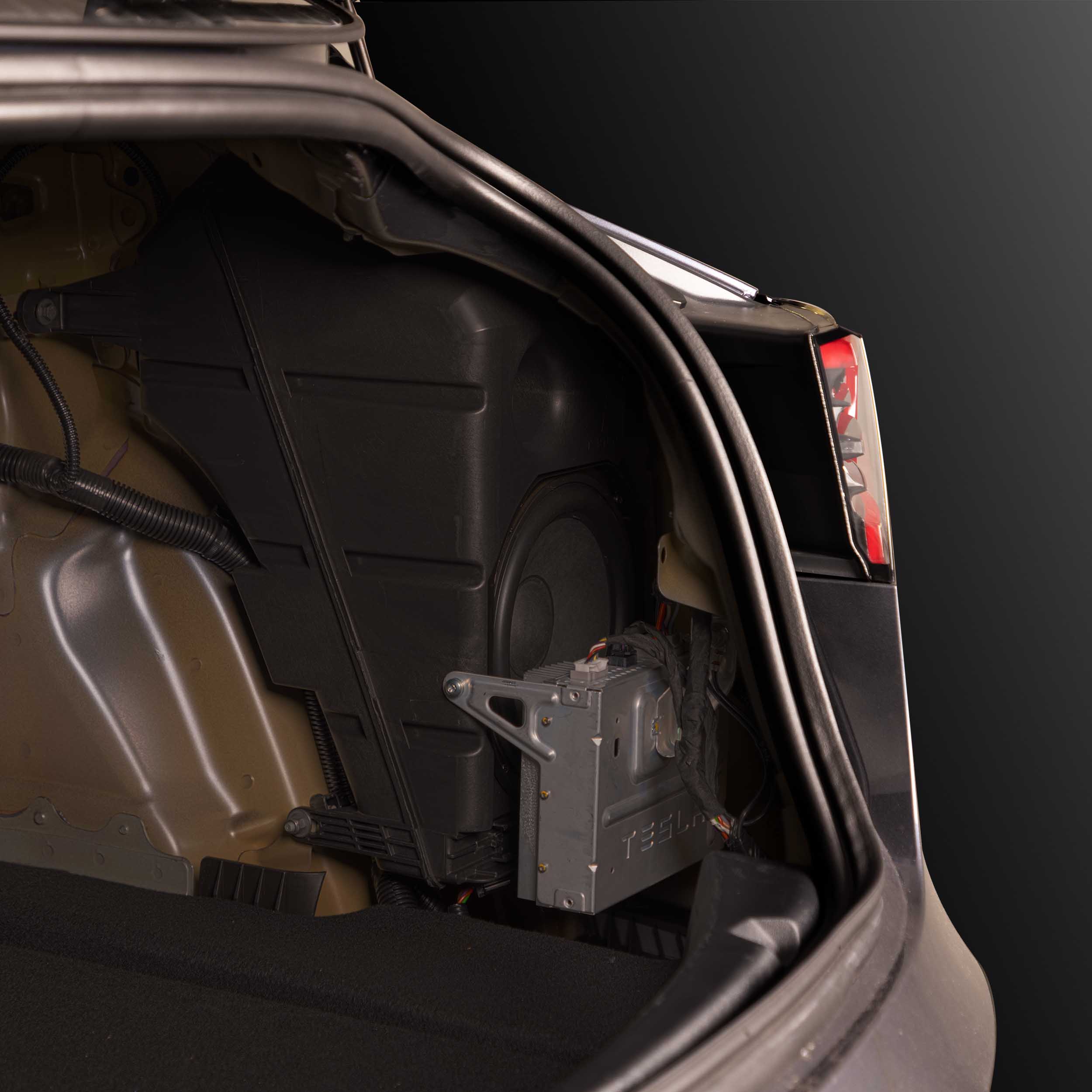 Subwoofer Enclosure Adapter Plate Tesla Model 3 - Model Y