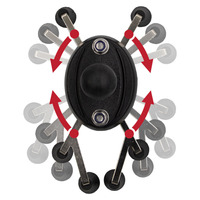 Hex-Grip Phone Mount for Motorcycles
