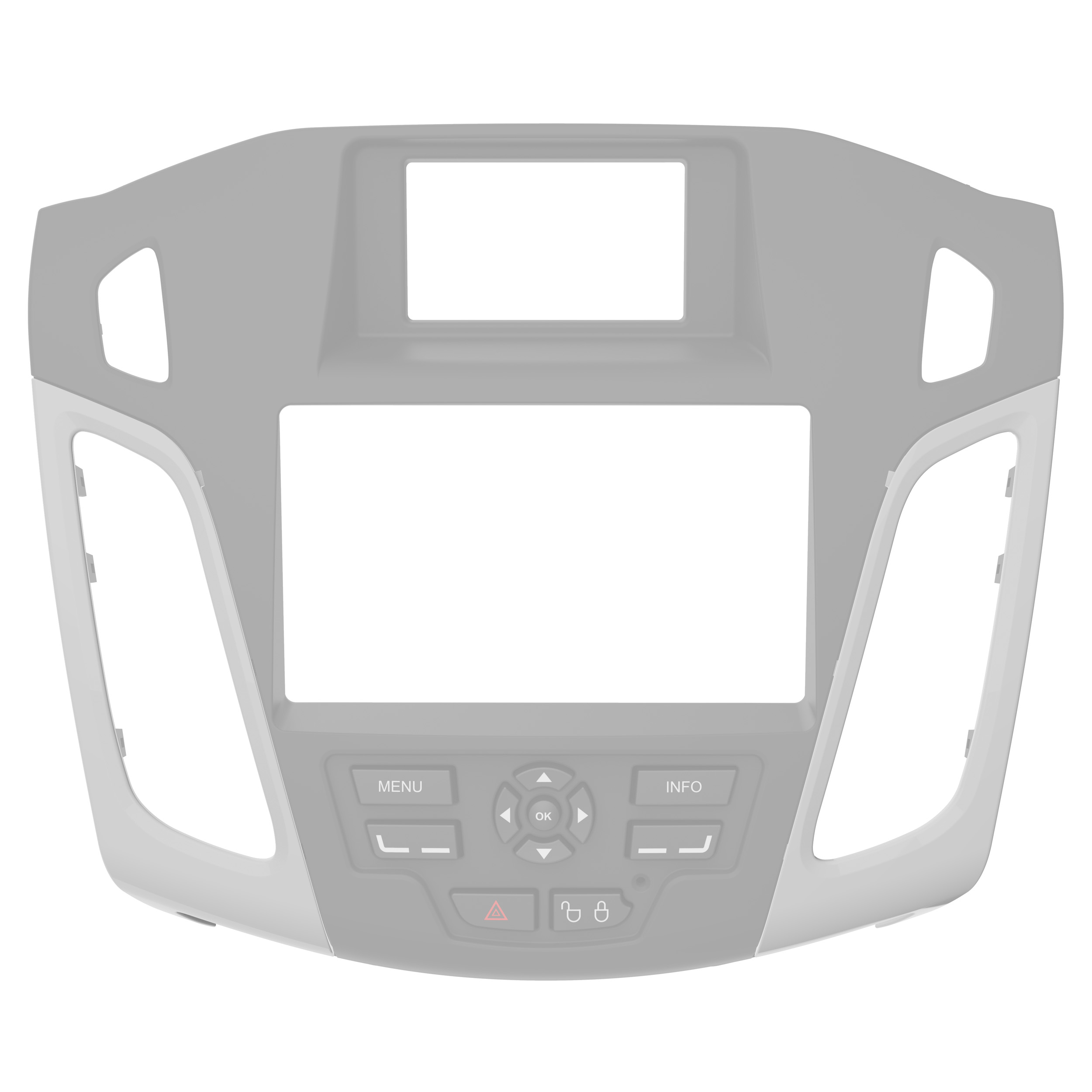 99-5827 FORD FOCUS VENT PANEL WHITE