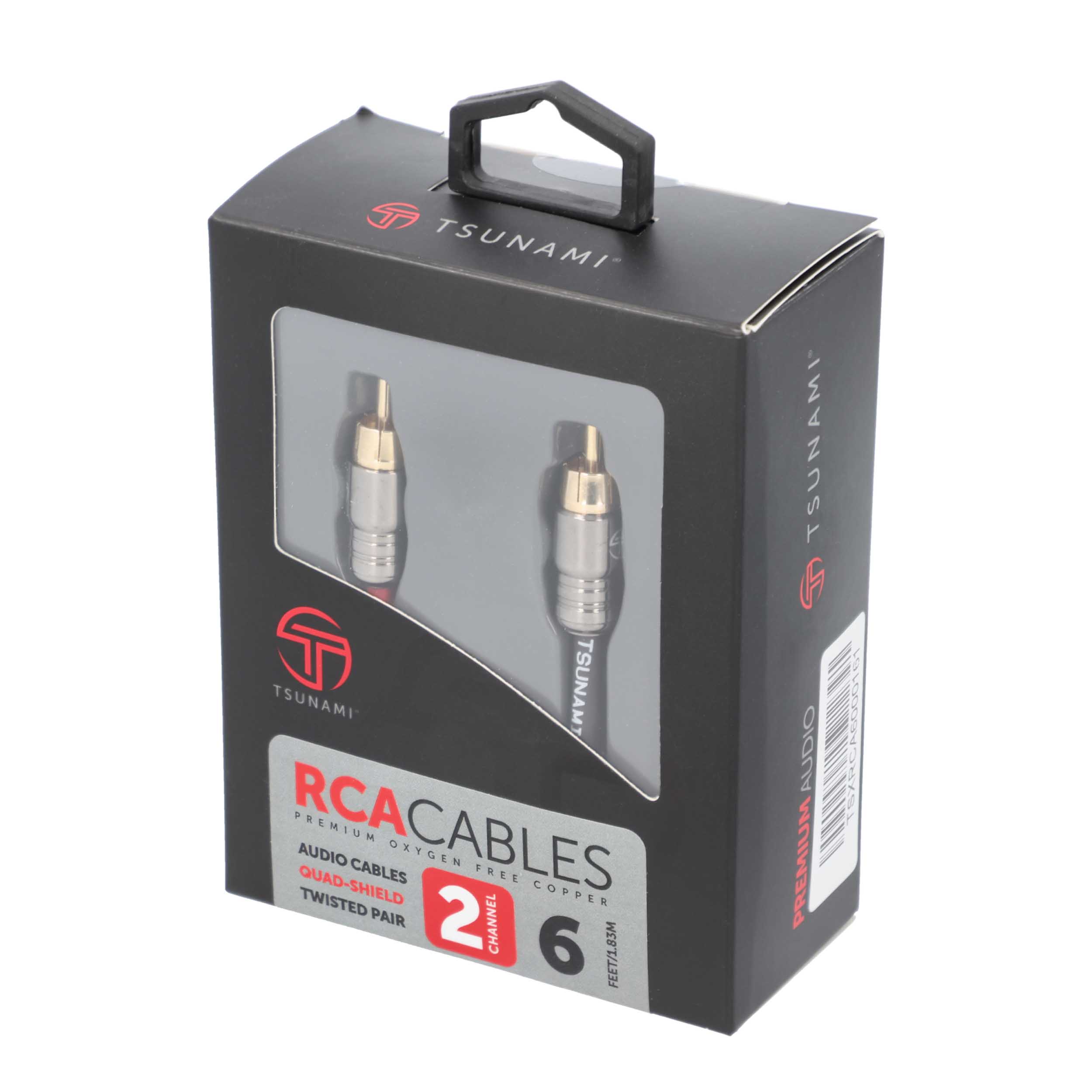 2 Channel 6 Ft RCA Cable