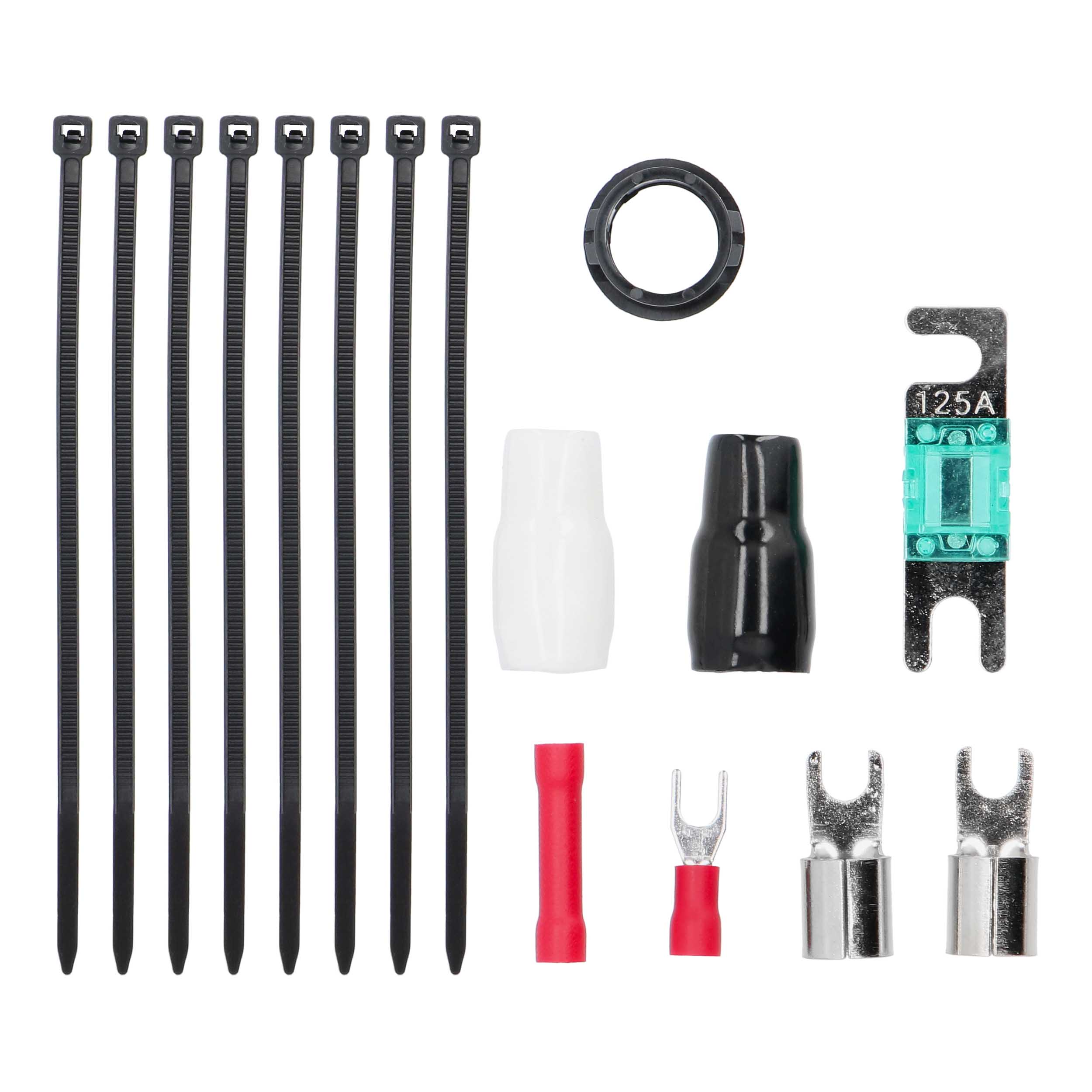 v10 4 AWG Amp Kit - 2100 W with RCA Cable