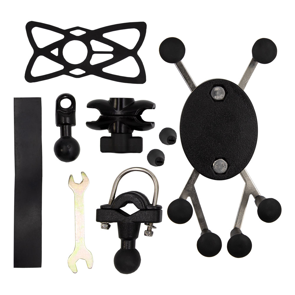 Hex-Grip Phone Mount for Motorcycles