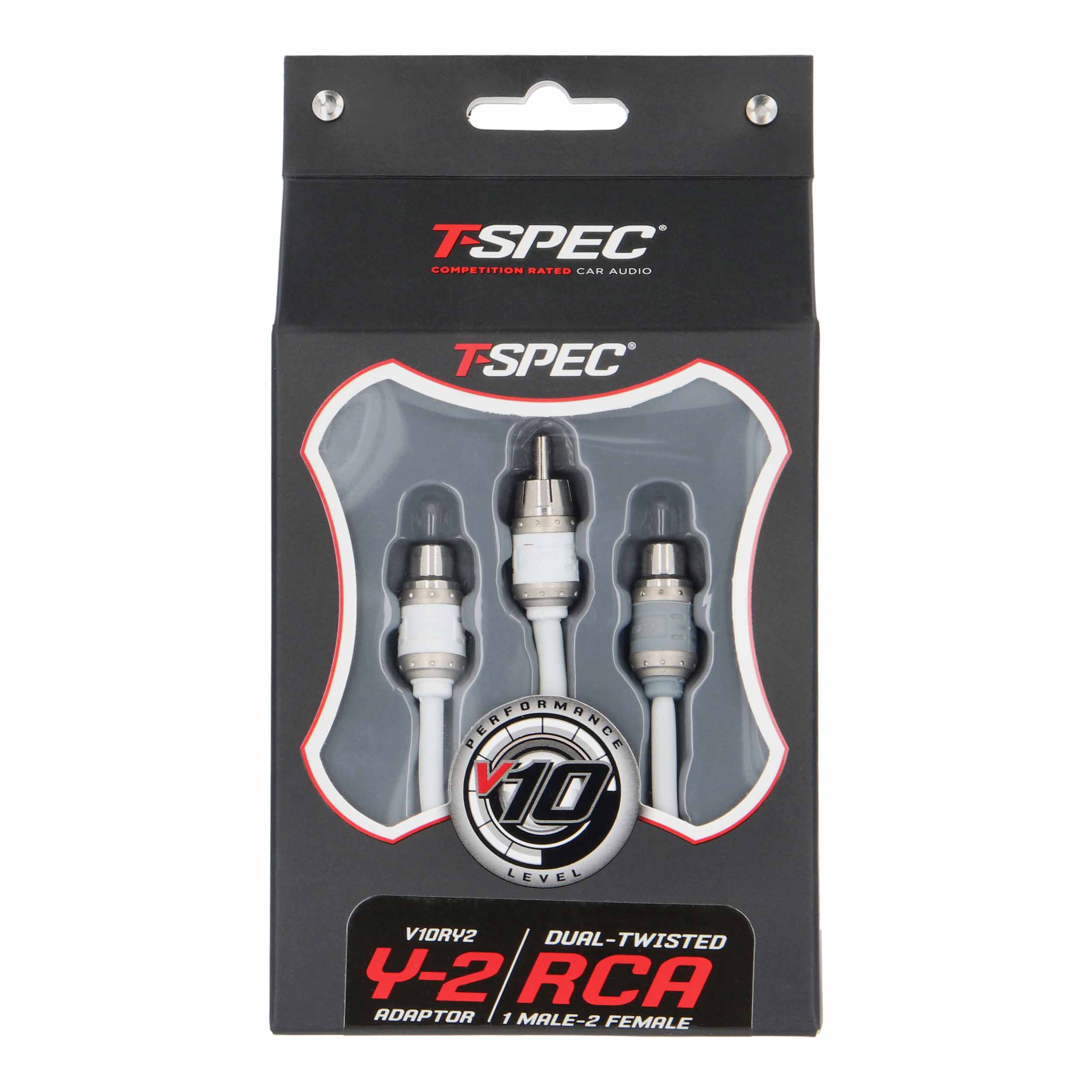 RCA v10 Series 2-Channel Audio Cable - 1M-2F