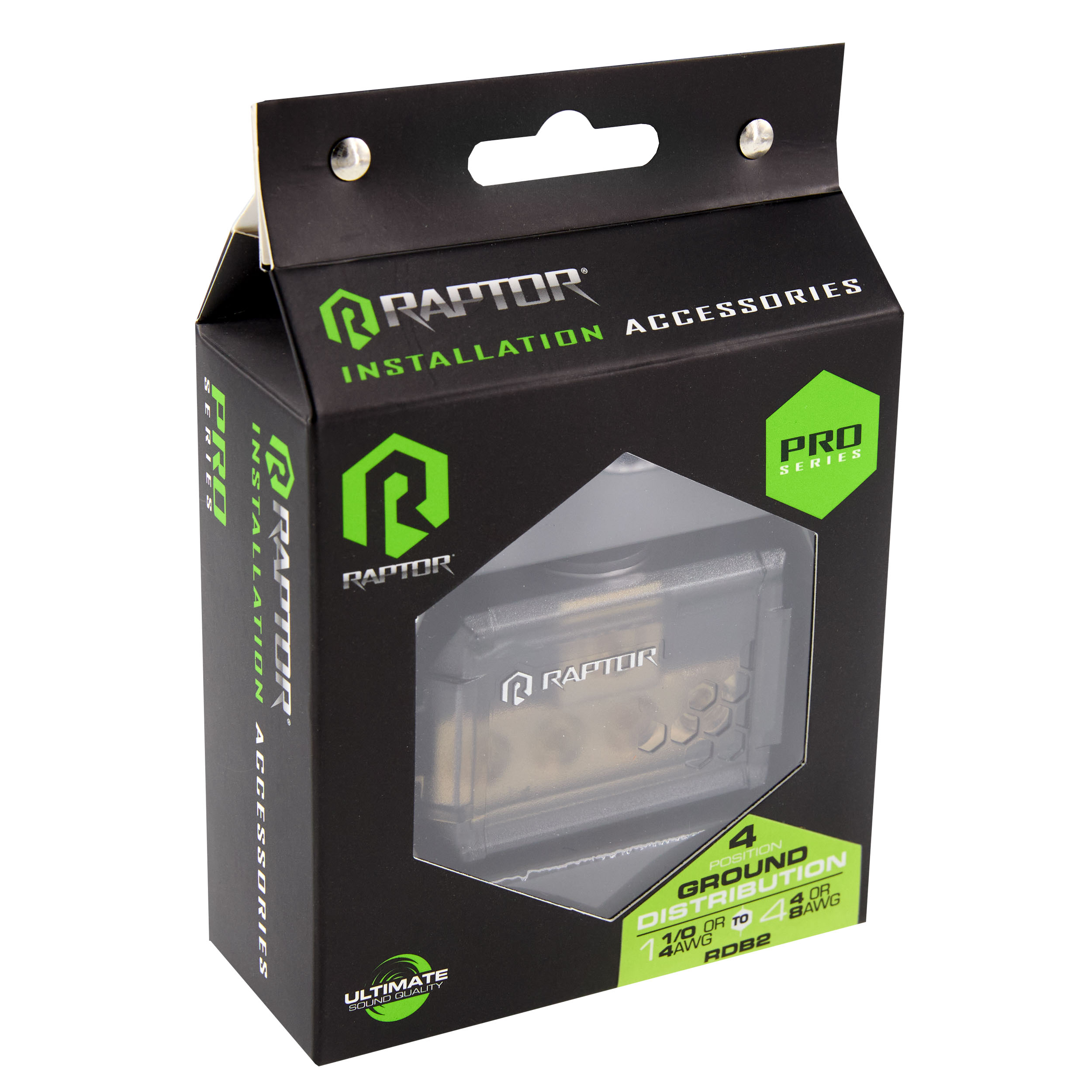 Raptor Pro Series Ground Distribution Block | 4 Position