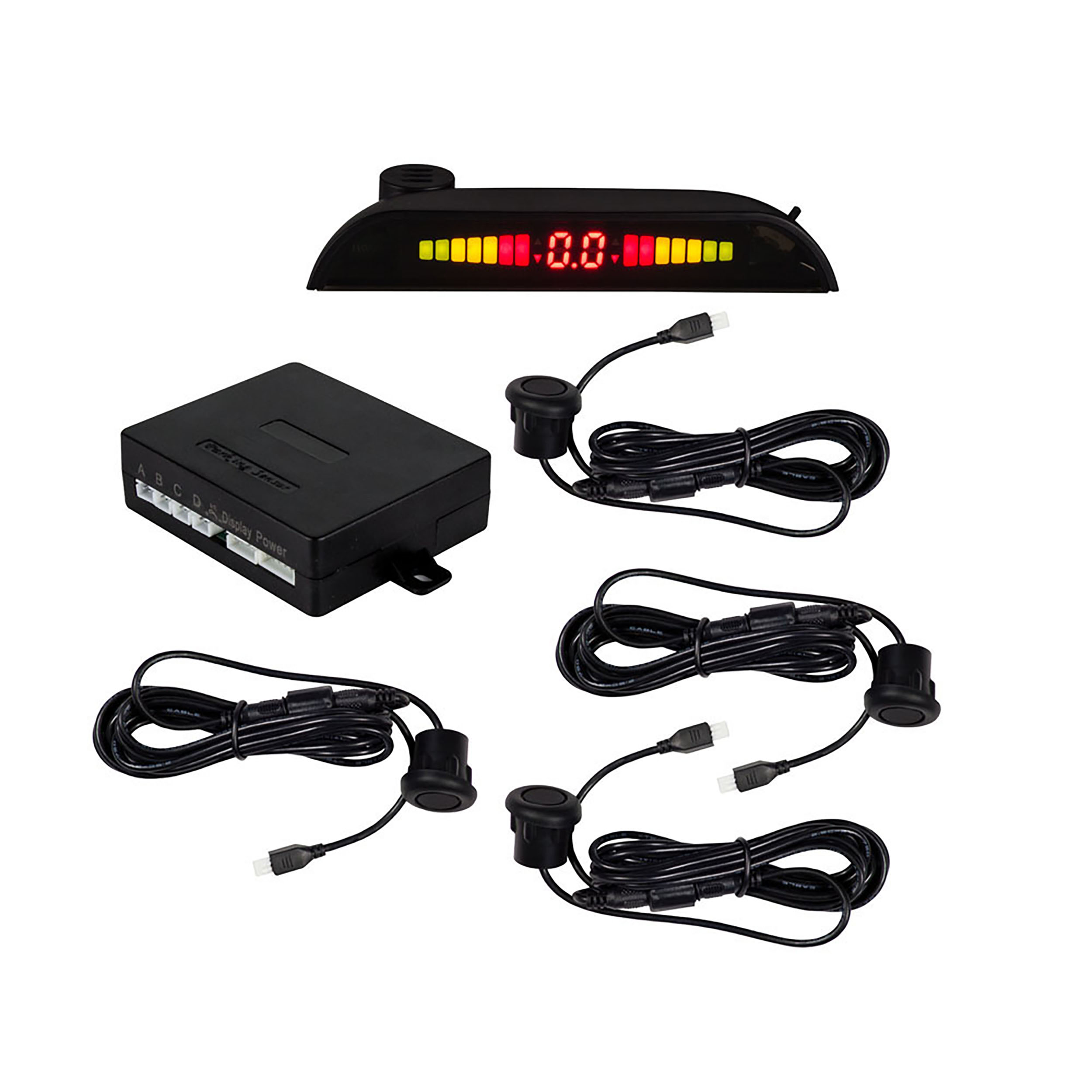 4 Rubber Sensor Rear Parking Kit