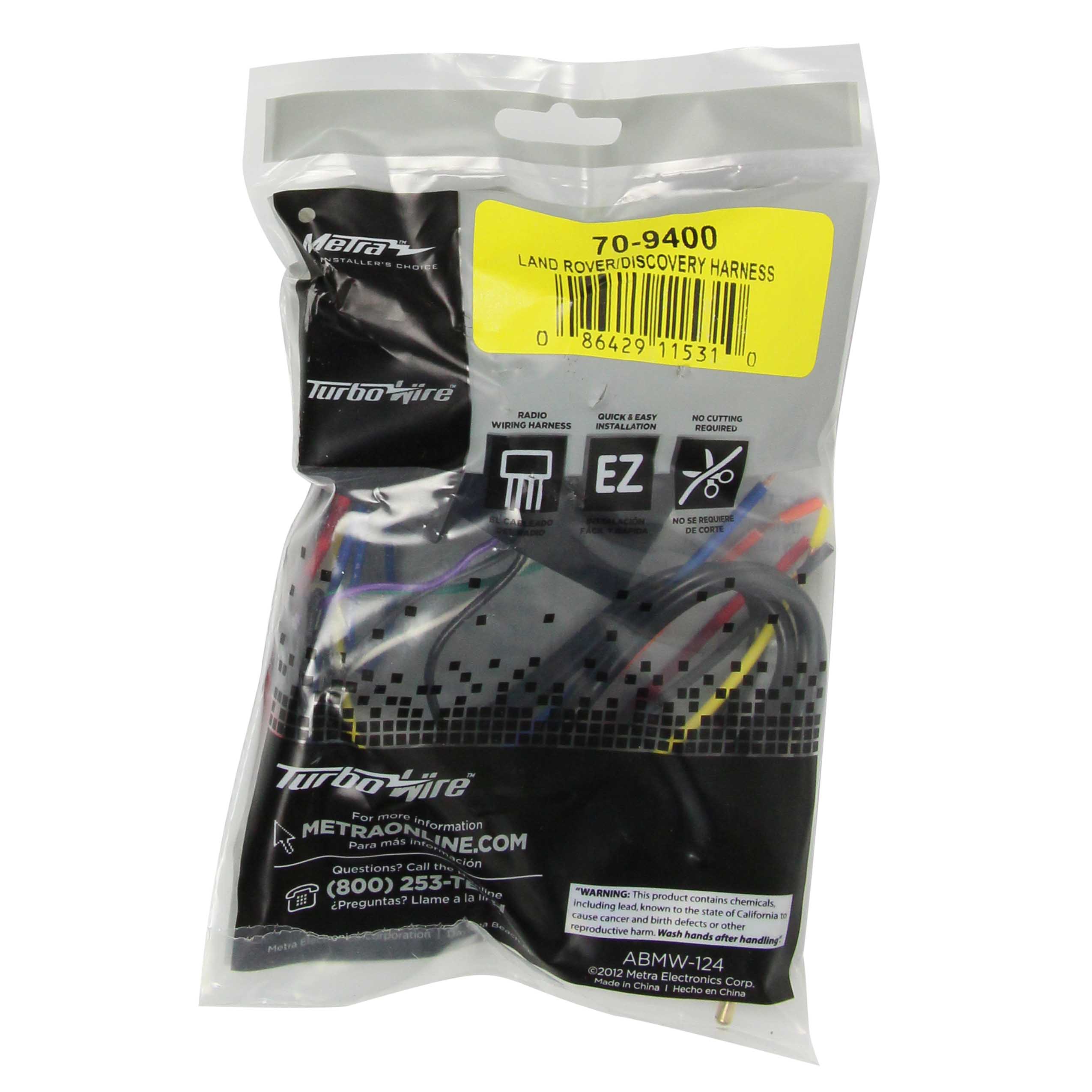 Amp Integration Harness - Fits Land Rover Discovery 1994-1999