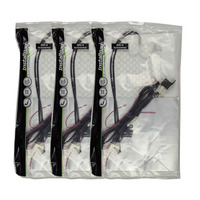 3 PACK BULK - SINGLE SEAT HEATER  w/  ILLUM 3 POS SWITCH