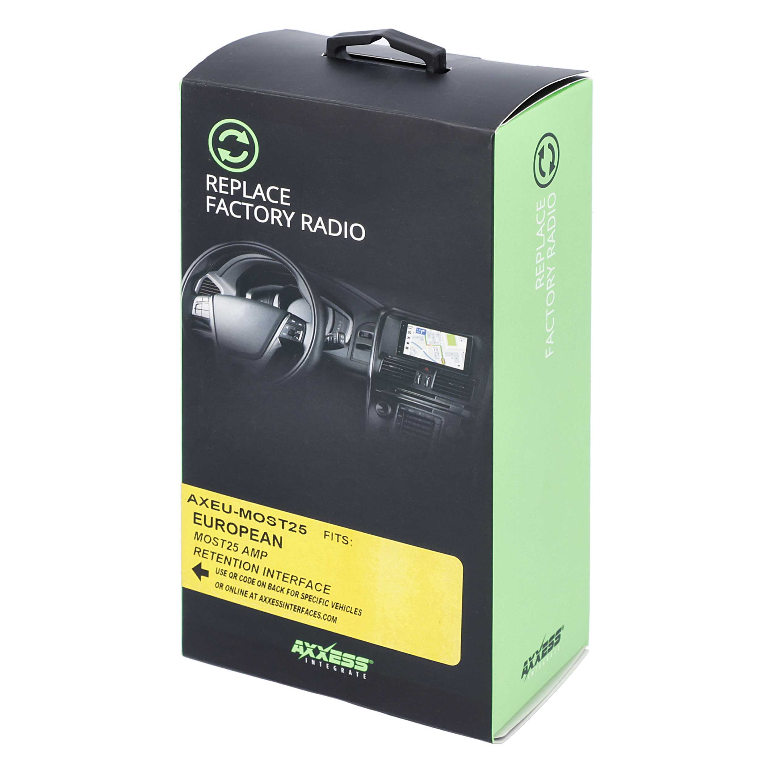 European MOST25 Amp Retention Interface