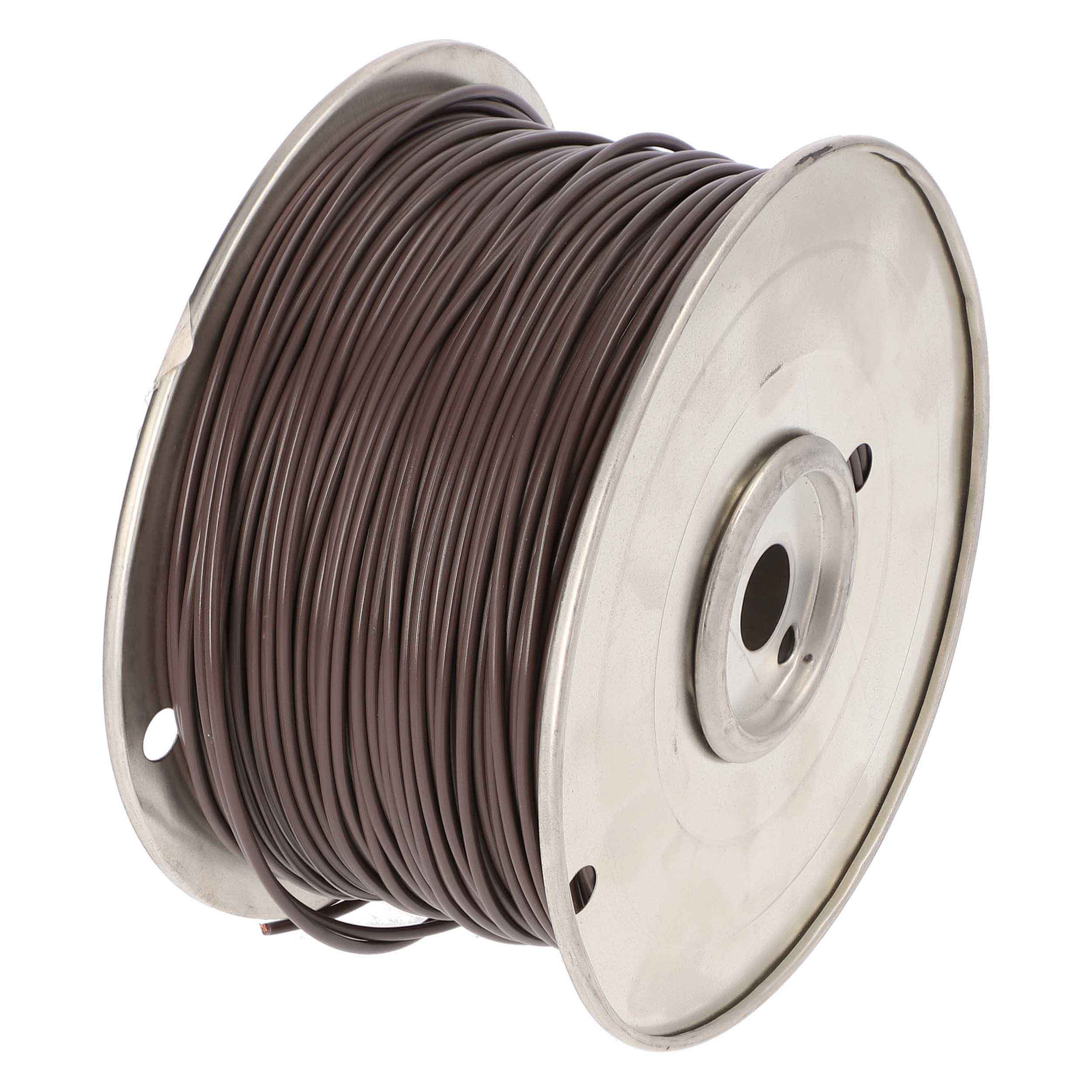 16 GA US GPT ALL COPPER PRIMARY WIRE BROWN - Coil of 500 FT