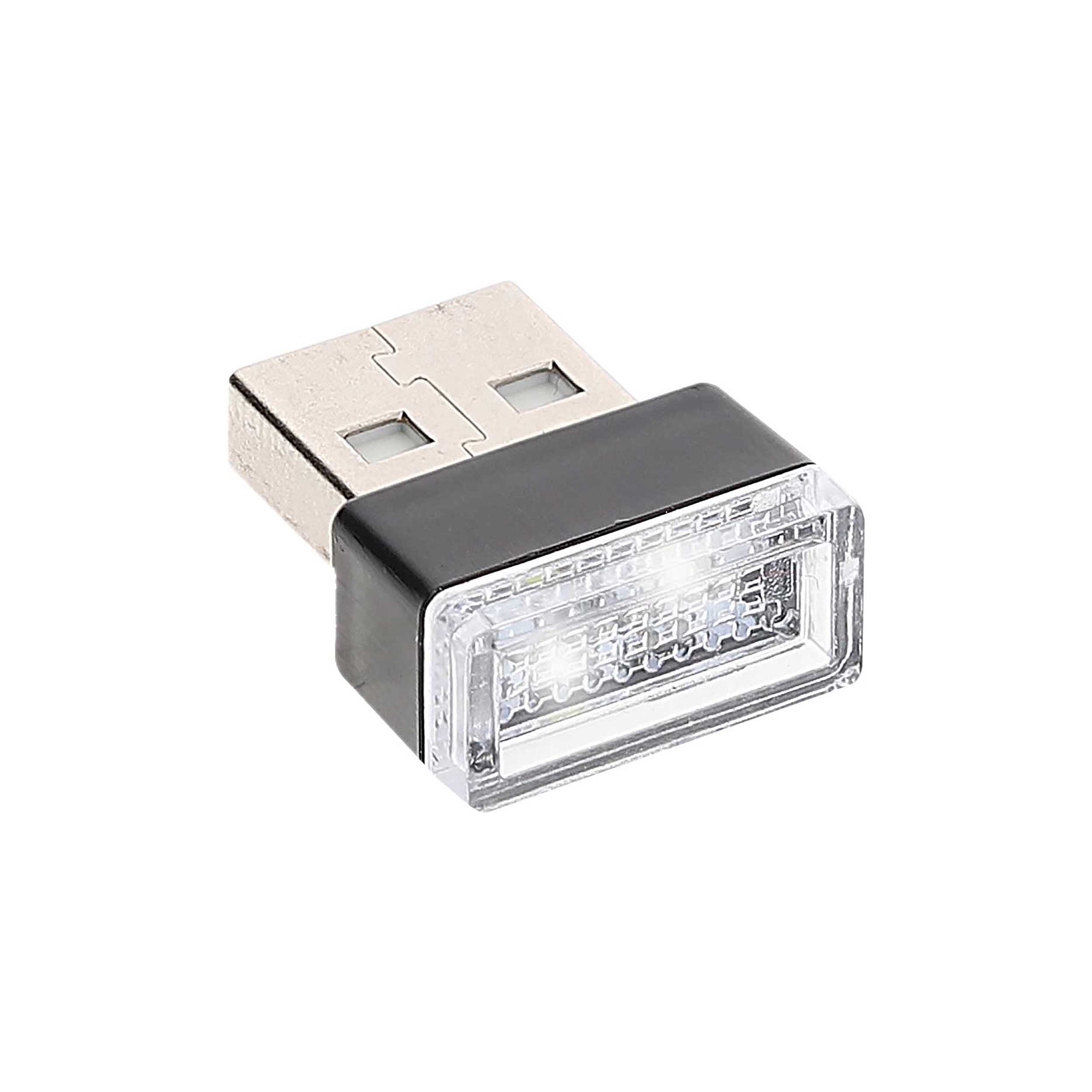 Daytona Lights USB-A Dongle Accent Lights (White) - 2 Pack