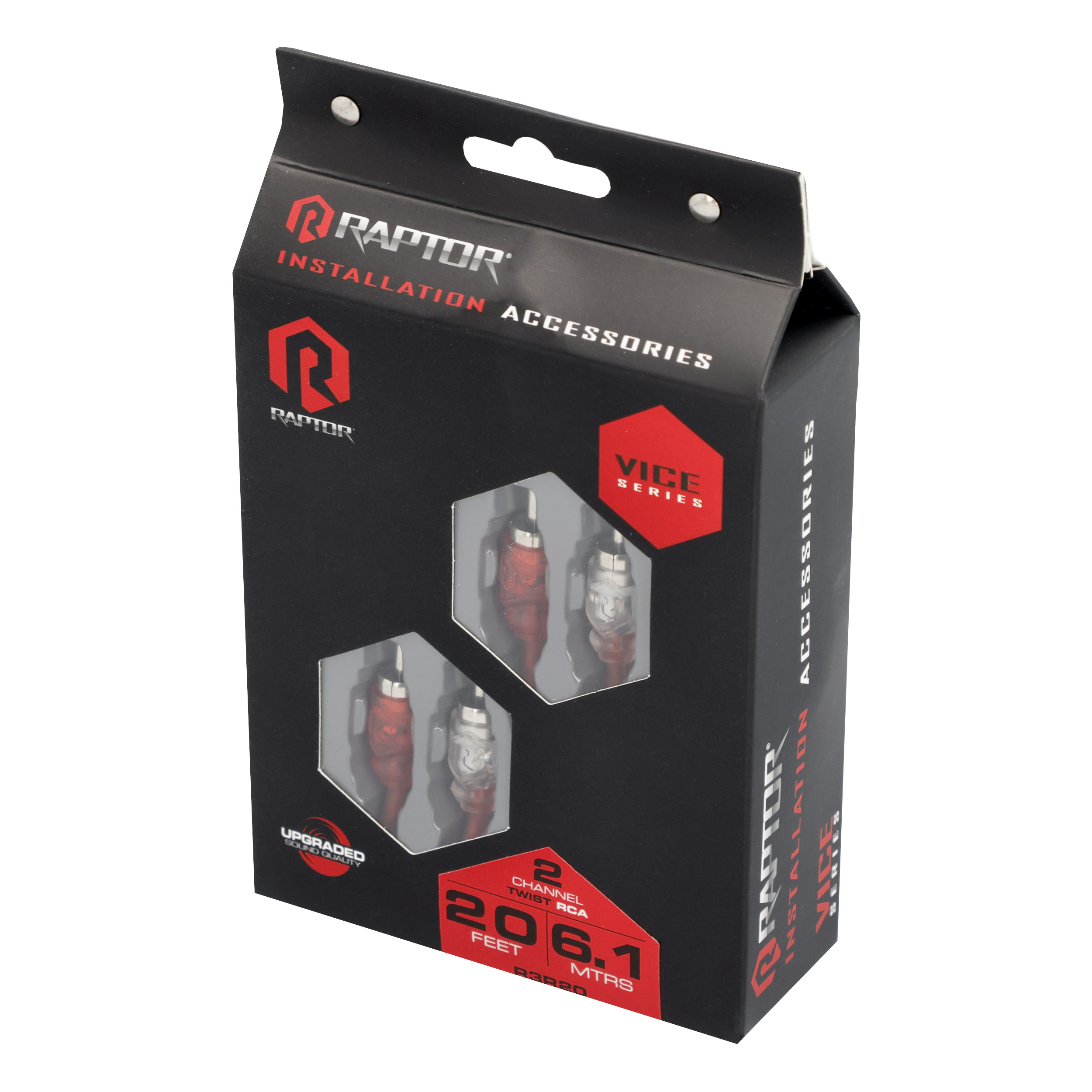 RCA 2-Channel Audio Cable - Vice Series 20 Feet