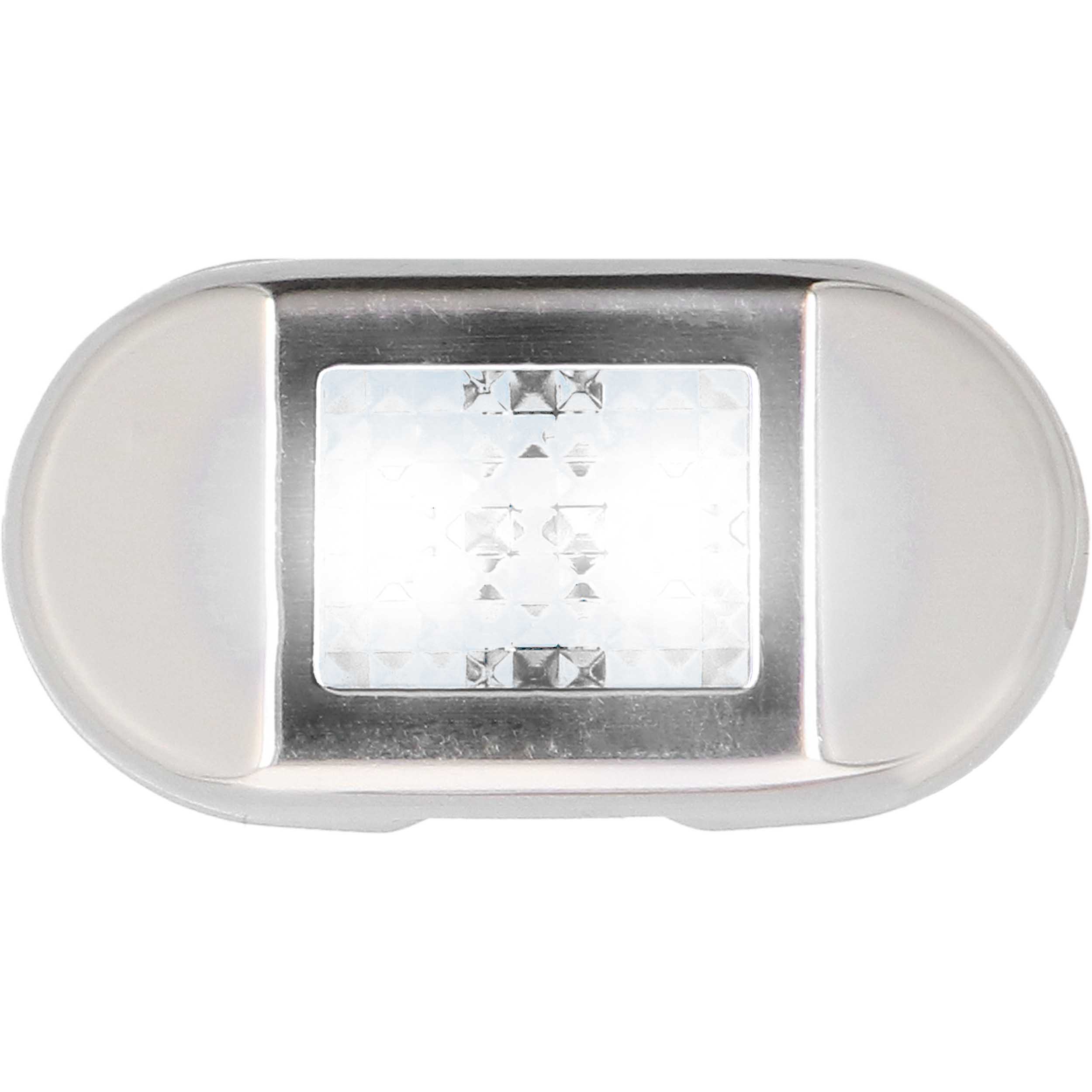 White 2-LED Accent Light - Stainless Steel Bezel