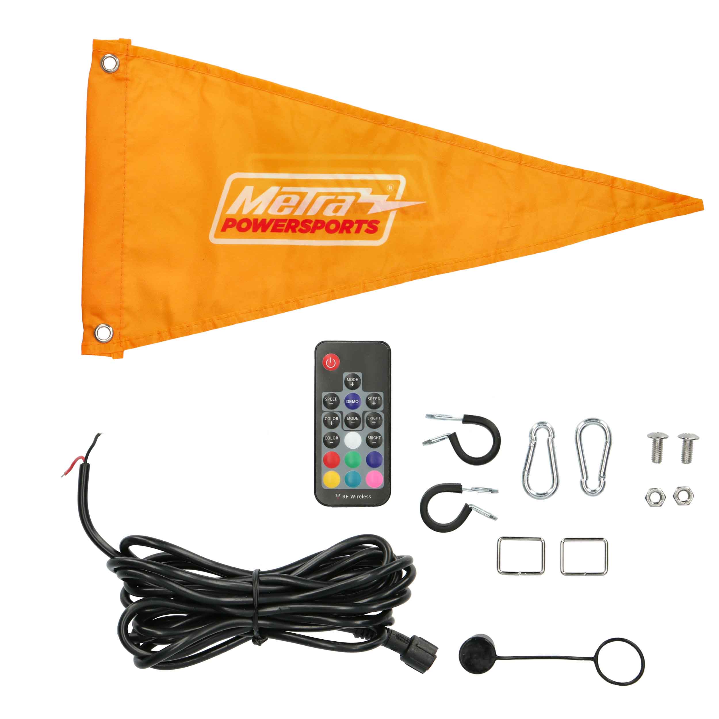 RGB Fiber Optic Whip Light - 6 Ft