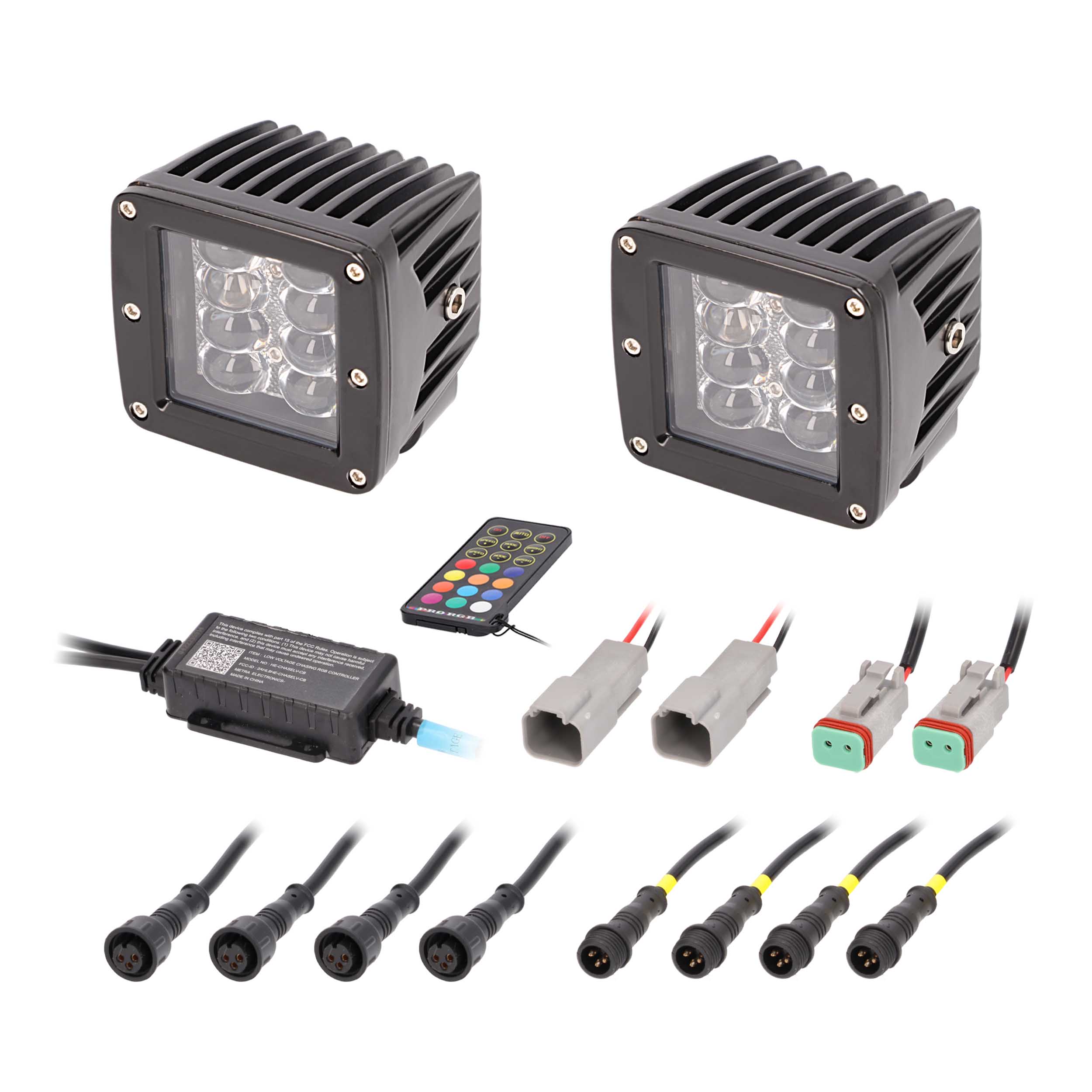 Standard Mount Chasing LED Cube Lights