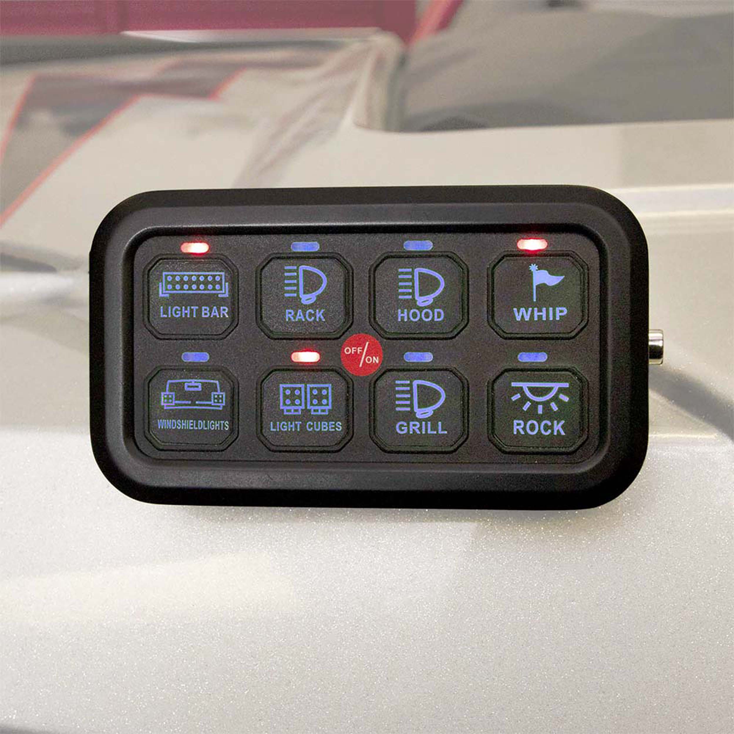 8 Gang Switch Panel System