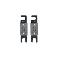 250 AMP ANL Fuses Nickel Plated - MID SERIES - 2 PK