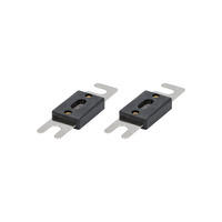 200 AMP ANL Fuses Nickel Plated - MID SERIES - 2 PK